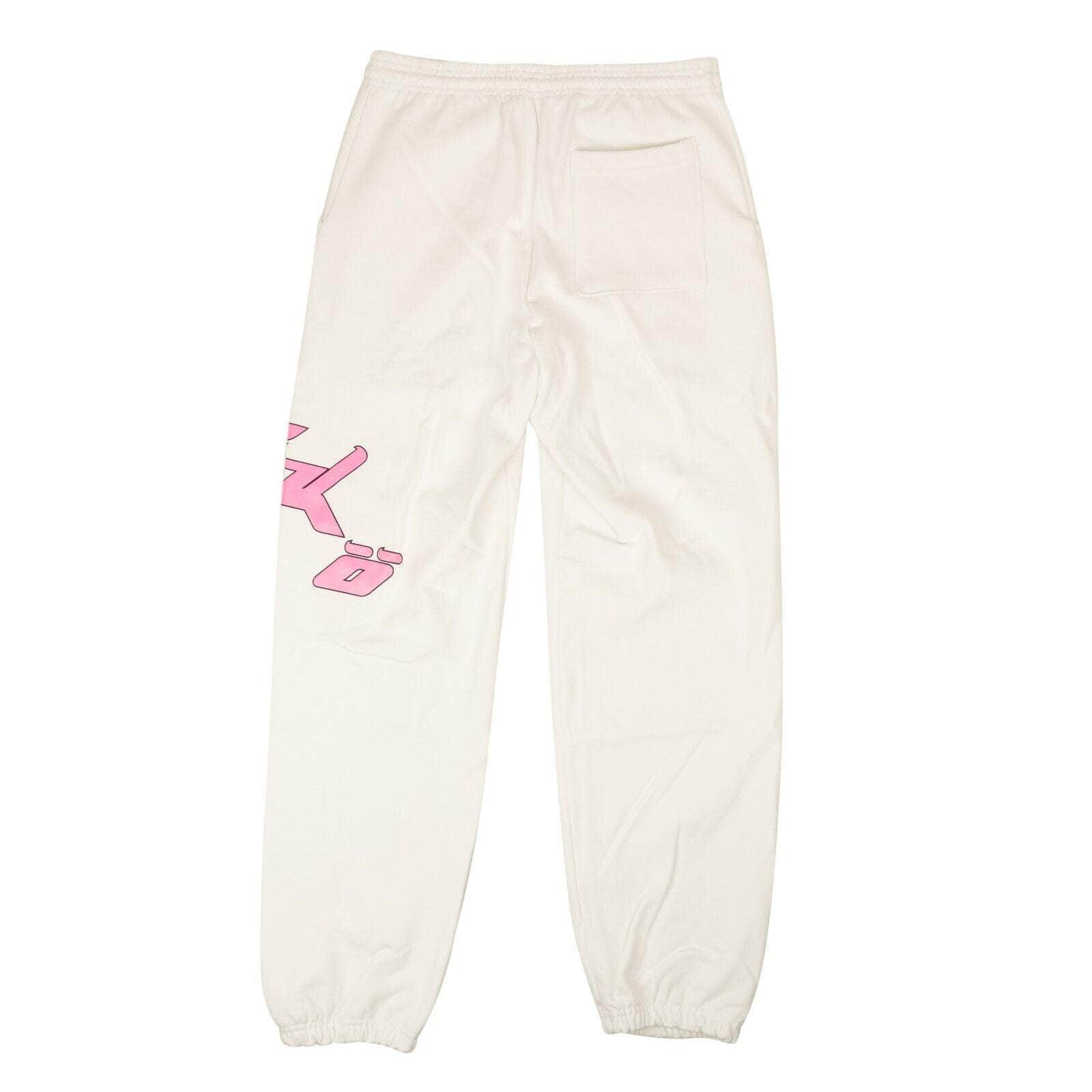 Sicko X 375 White And Pink Logo Sweatpants