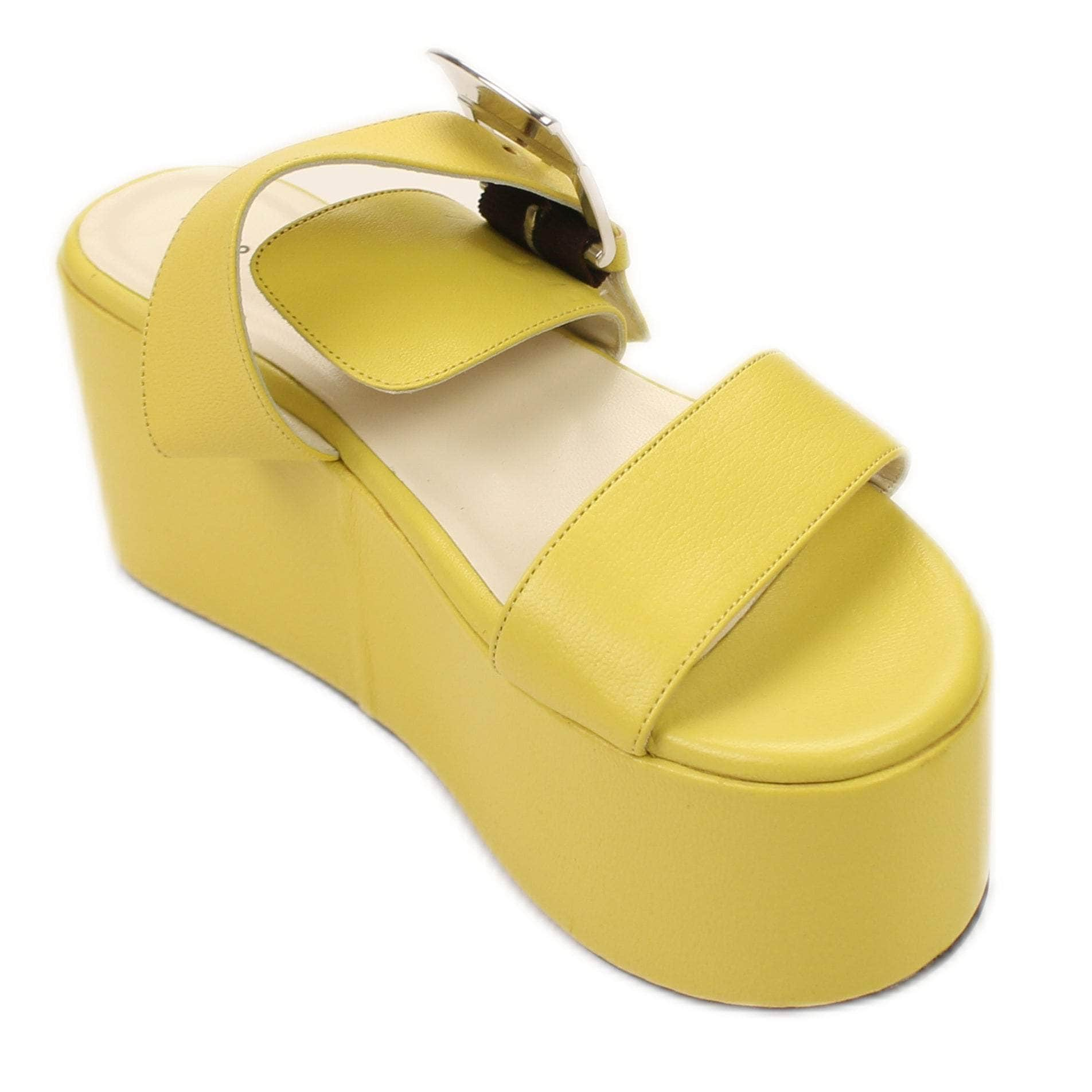 Simon Miller 95-SIM-2007/36 NIB Simon Miller  SEA LEMON COASTER PLATFORM Sandals Size 36 $450 95-SIM-2007/36