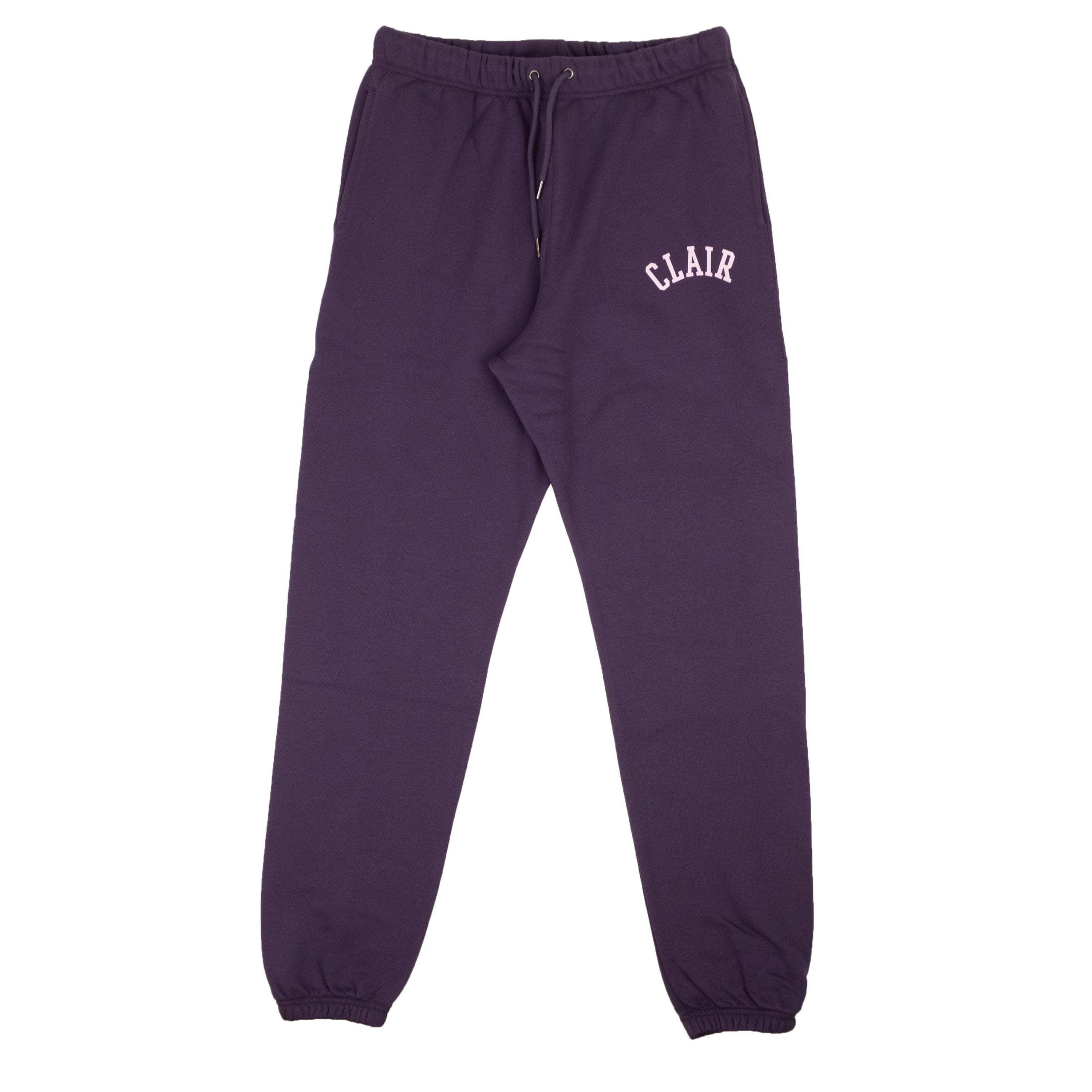 SINCLAIR SLR-XBTM-0015/L NWT SINCLAIR Purple Cotton Knockoff Graphic Relaxed Fit Sweatpants Size L SLR-XBTM-0015/L