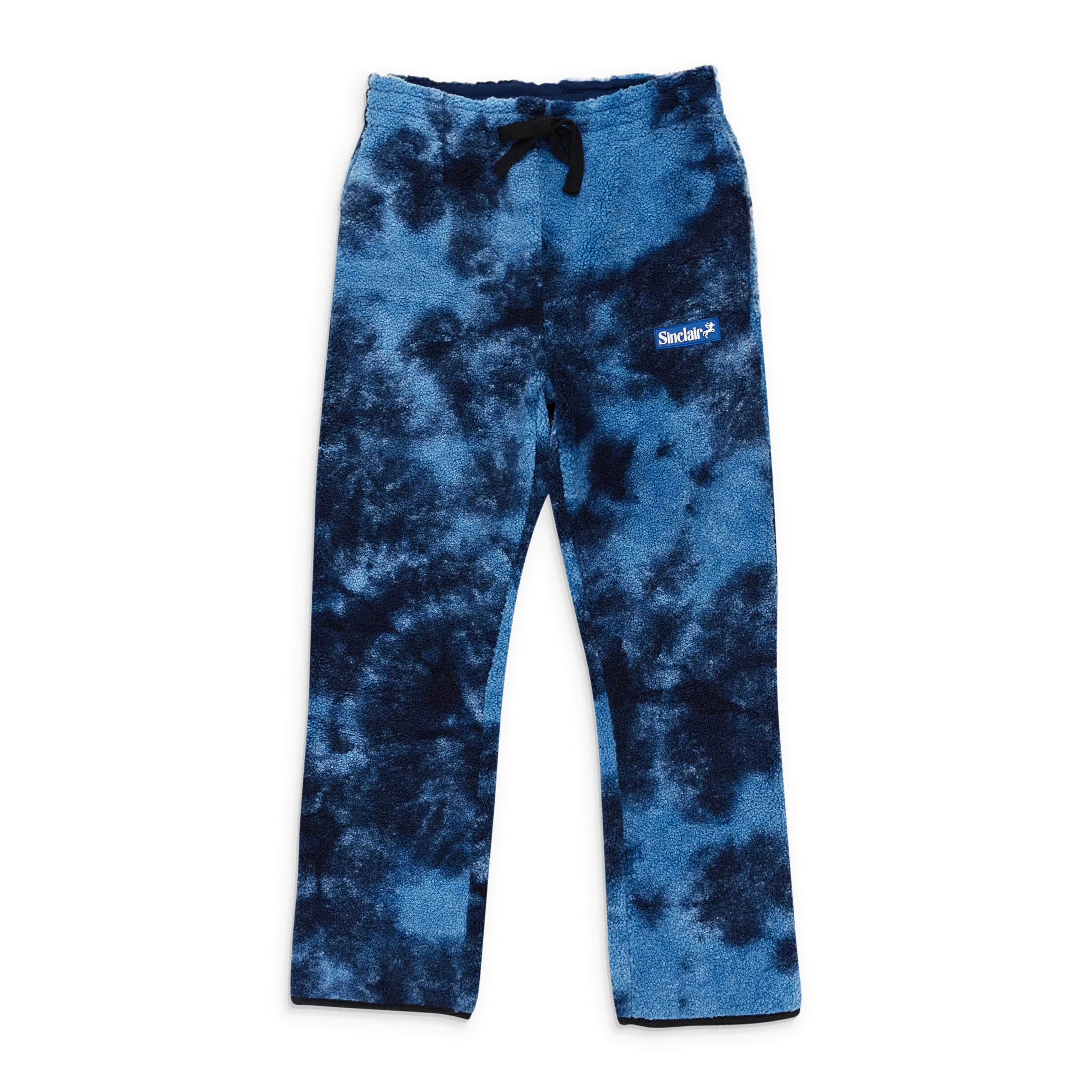 SINCLAIR SLR-XBTM-0028/L SLR-XBTM-0028/L SINCOZY_PANTS_BLUE Blue Tie Dye SINCLAIR Sincozy Pants Size L SLR-XBTM-0028/L