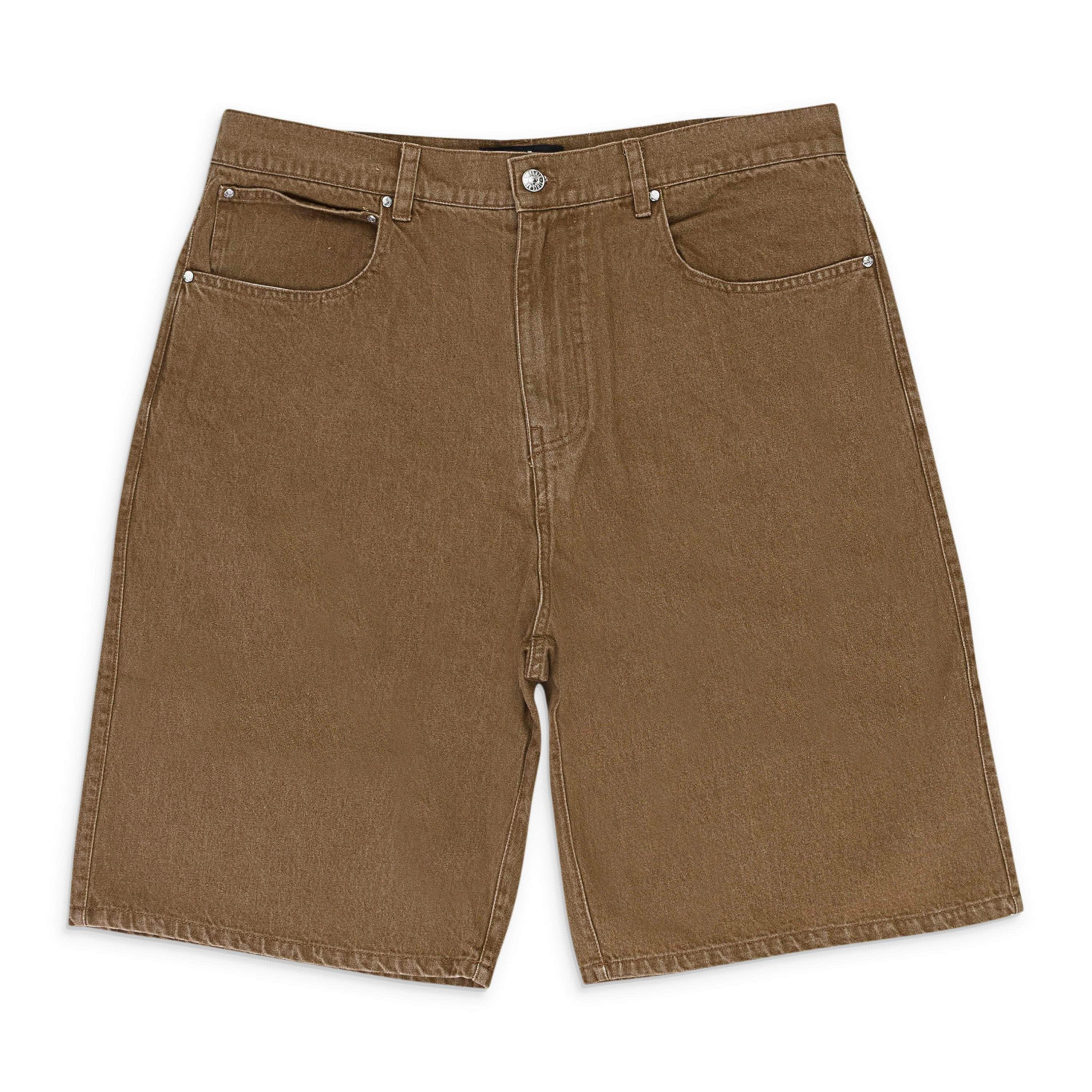 SINCLAIR SLR-XBTM-0031/L SLR-XBTM-0031/L JEAN_SHORTS Brown SINCLAIR Jean Shorts Size L SLR-XBTM-0031/L