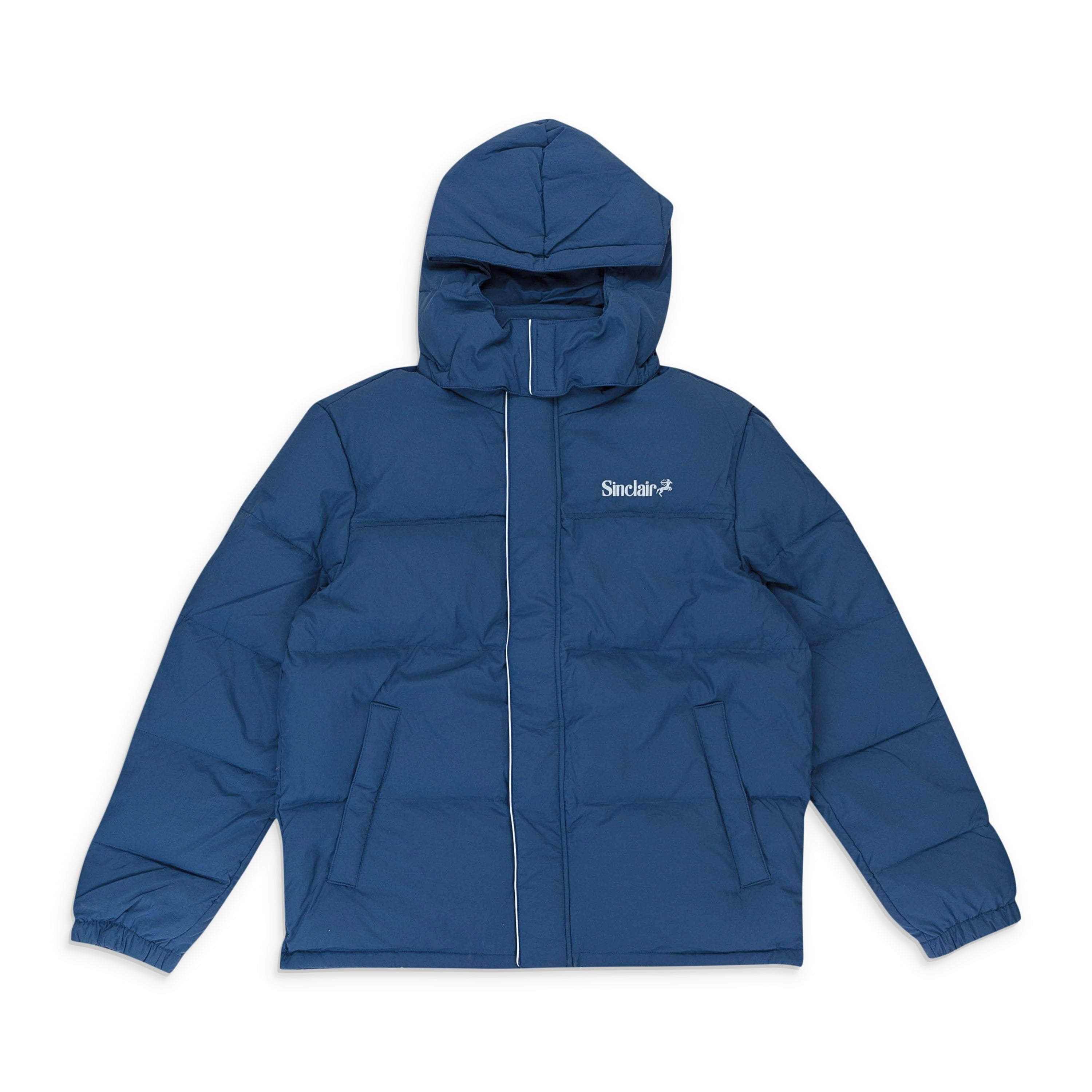 SINCLAIR SLR-XOTW-0014/L SLR-XOTW-0014/L SCRIPTURE_DOWN_PUFFER_NAVY Navy SINCLAIR Scripture Down Puffer Size L SLR-XOTW-0014/L