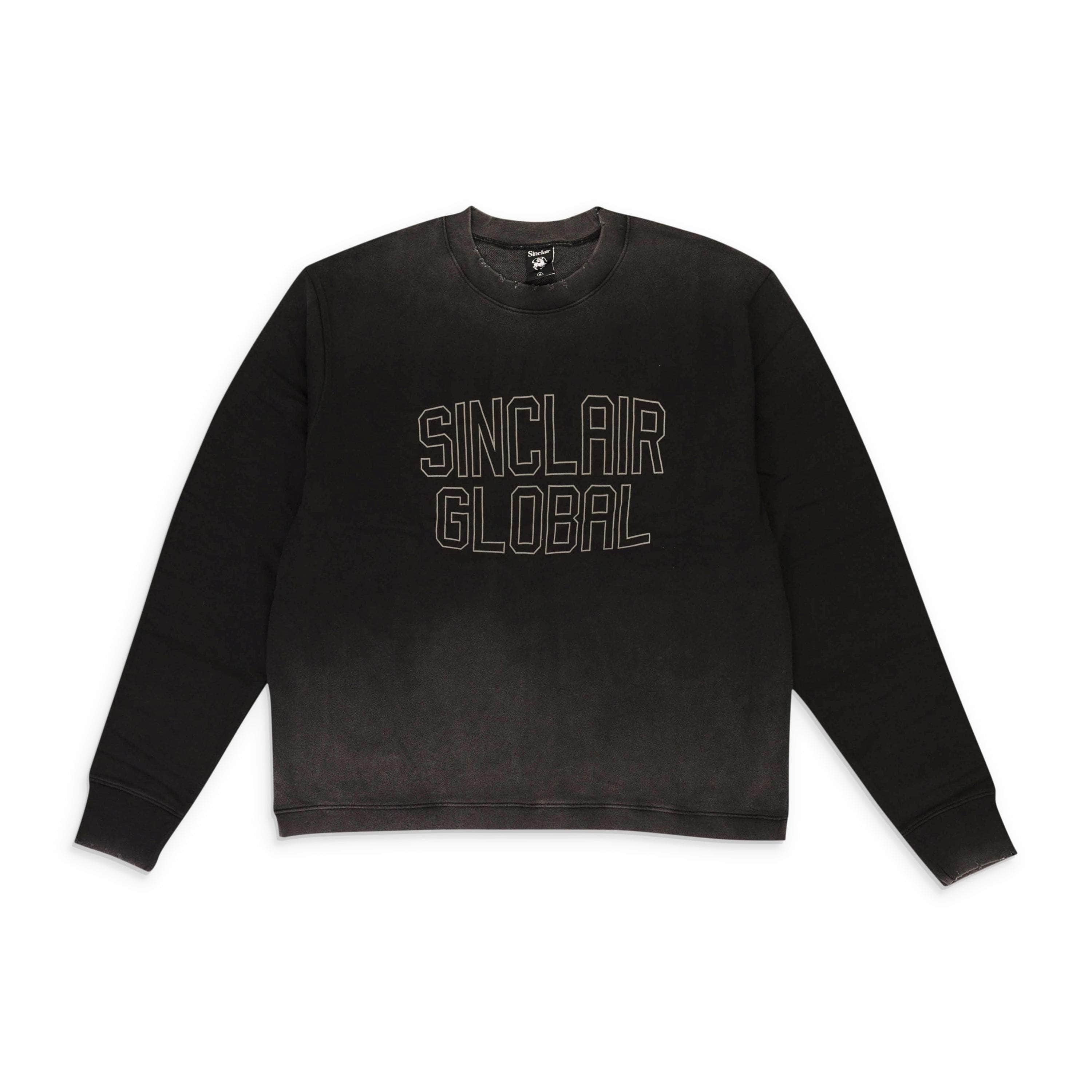 SINCLAIR SLR-XTPS-0009/L SLR-XTPS-0009/L OVERSIZED_SWEATER_BLACK Black SINCLAIR Oversized Sweater Size L SLR-XTPS-0009/L