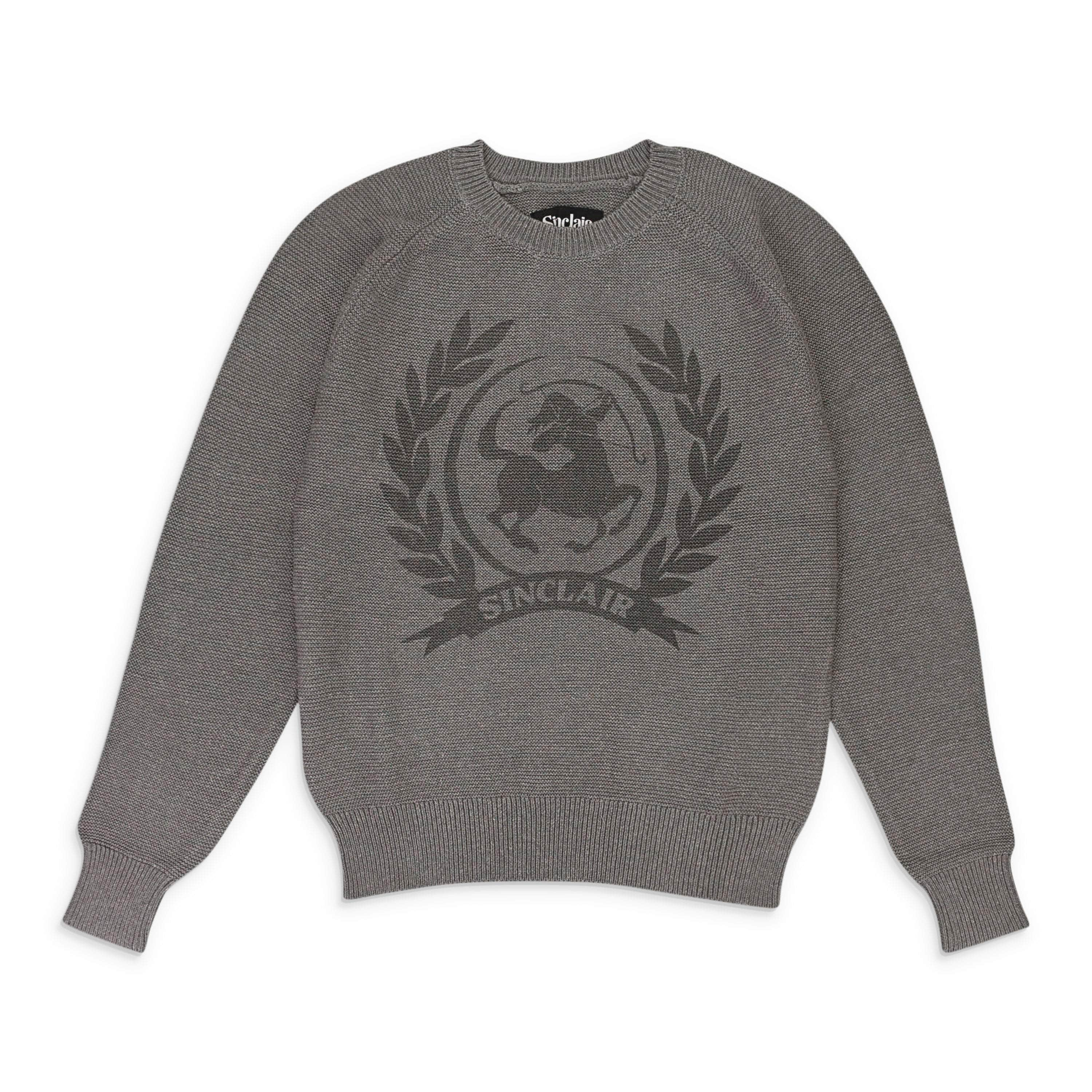 SINCLAIR SLR-XTPS-0012/M SLR-XTPS-0012/M CREST_ISLAND_KNIT_GRAY Gray SINCLAIR Crest Island Knit Size M SLR-XTPS-0012/M