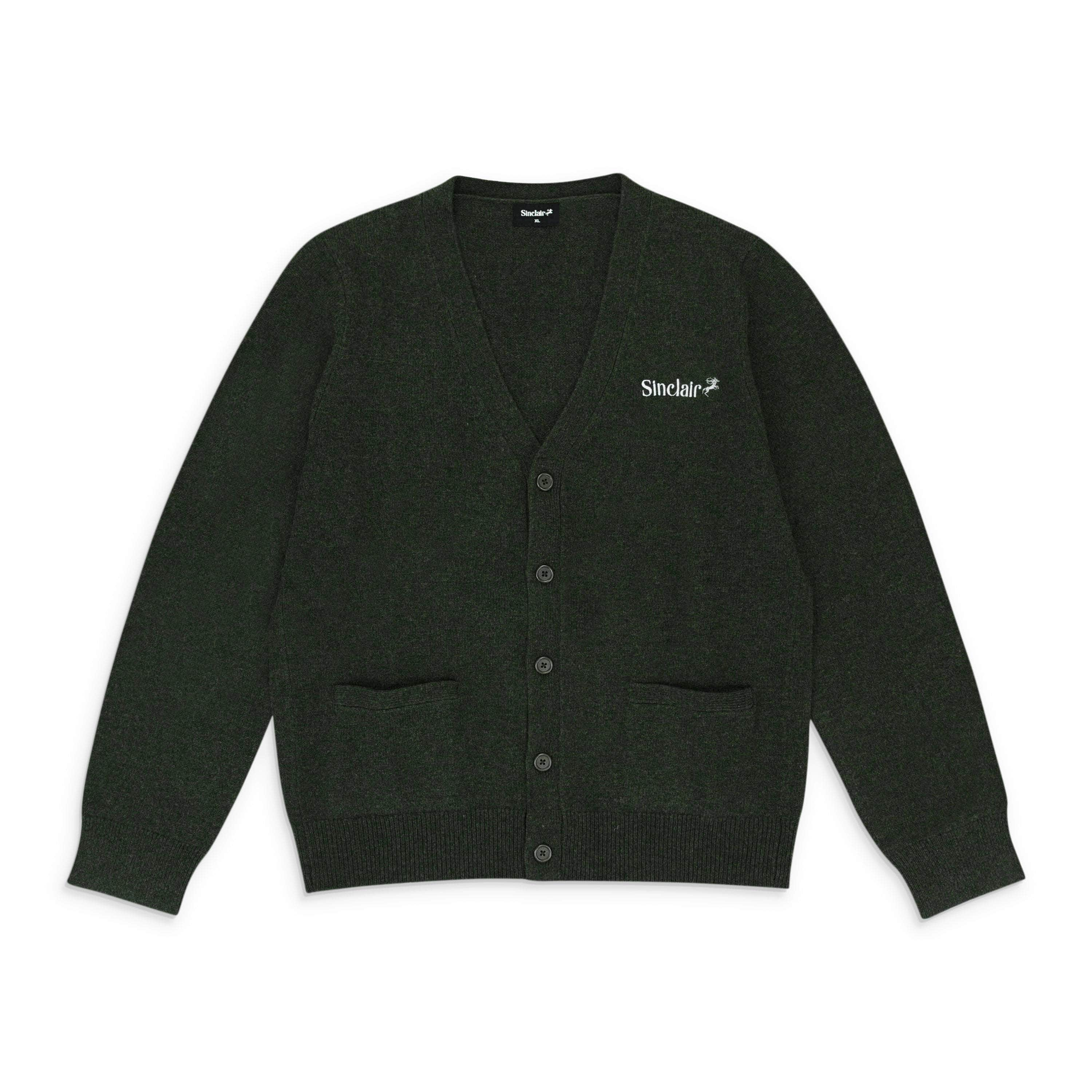 SINCLAIR SLR-XTPS-0014/L SLR-XTPS-0014/L CLAIRDIGAN_GREEN Forest Green SINCLAIR Clairdigan Size L SLR-XTPS-0014/L