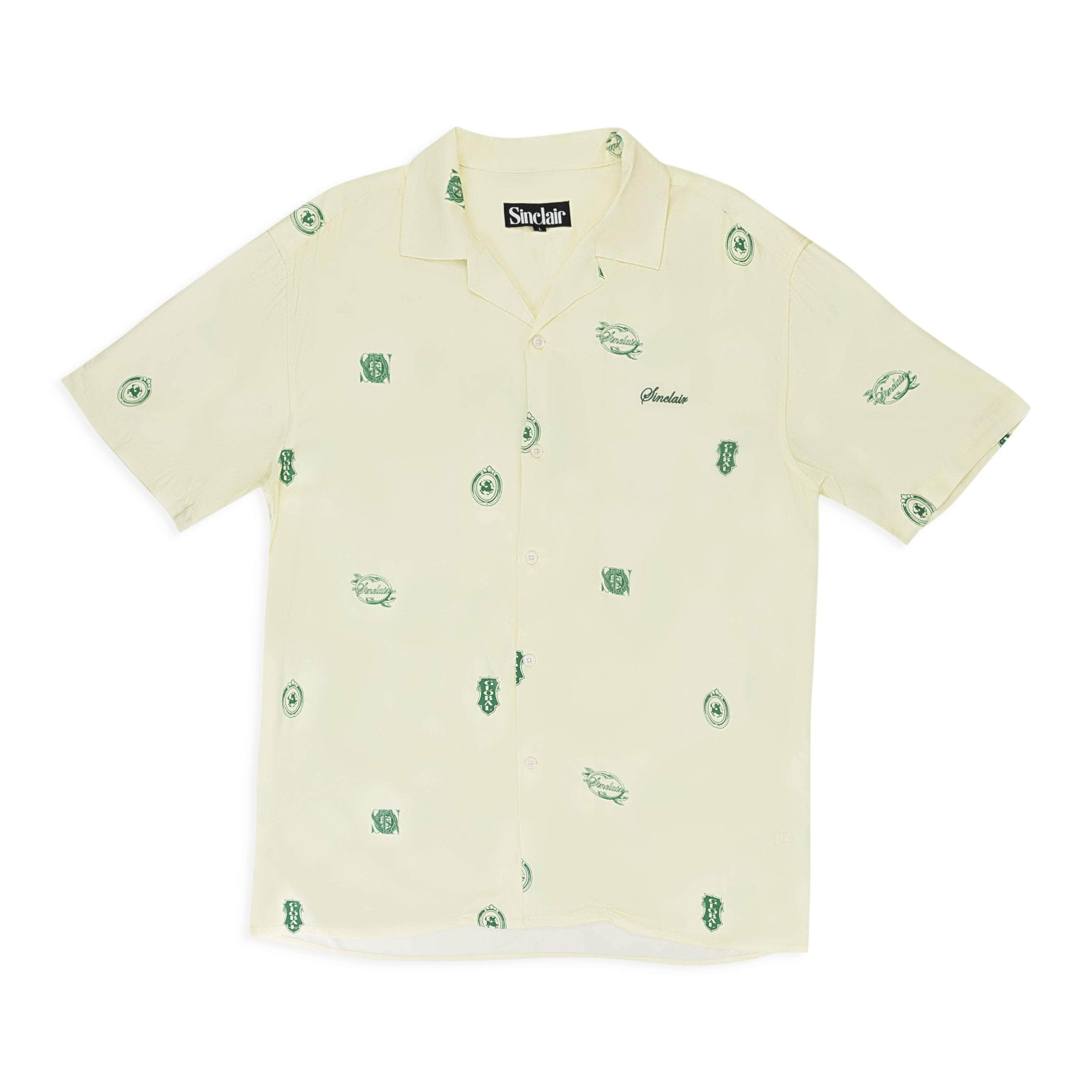 SINCLAIR SLR-XTPS-0020/L SLR-XTPS-0020/L LEGAL_TENDER_VACATION_SHIRT_NATURAL Natural SINCLAIR Legal Tender Vacation Shirt Size L SLR-XTPS-0020/L