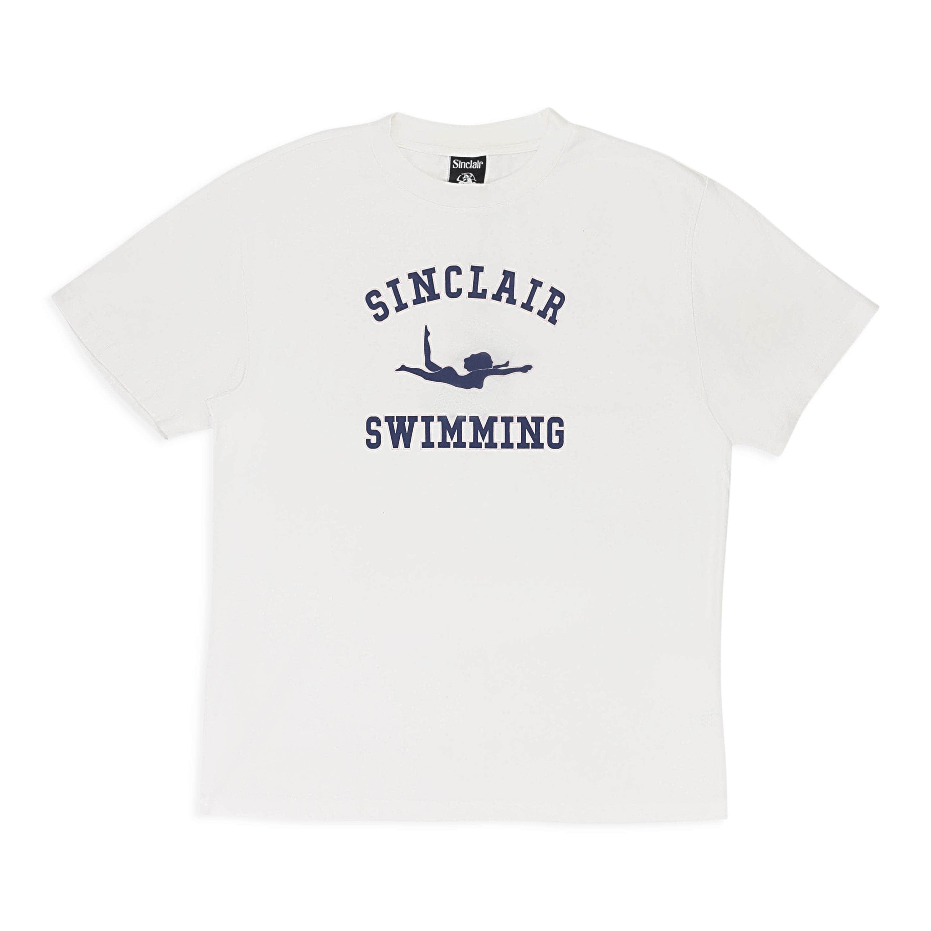 SINCLAIR SLR-XTSH-0013/S SLR-XTSH-0013/S SINCLAIR_SWIMMING_WHITE White SINCLAIR Sinclair Swimming Size S SLR-XTSH-0013/S