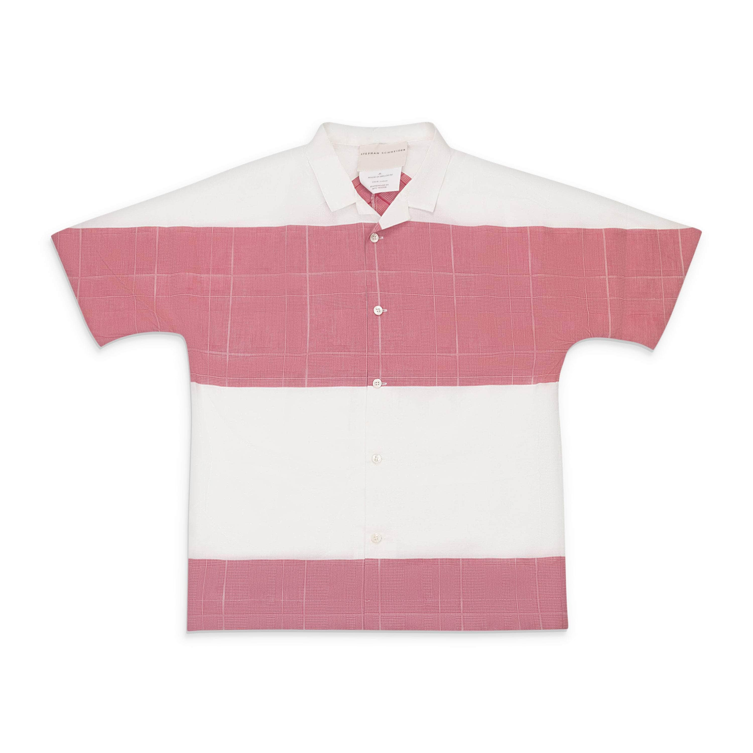 Stephan Schneider 95-SSR-1009/2 NWT STEPHAN SCHNEIDER RED STRIPE SHIRT MATERIAL SIZE 2 $250 95-SSR-1009/2