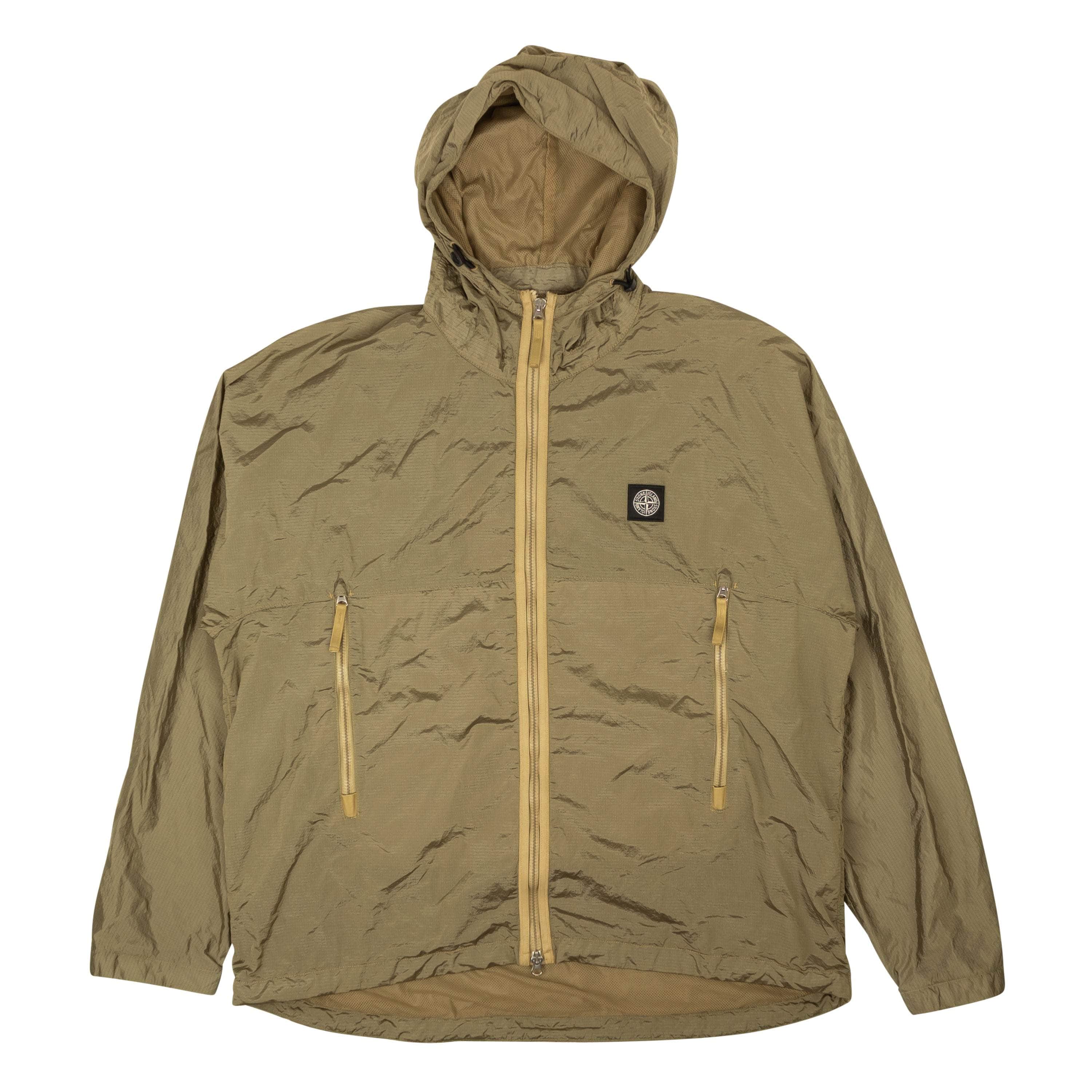 Stone Island 500-750, channelenable-all, chicmi, couponcollection, gender-mens, main-clothing, mens-raincoats, mens-shoes, size-l, size-m, size-s, size-xl, size-xxl, stone-island Light Olive Nylon Metal Watro Jacket