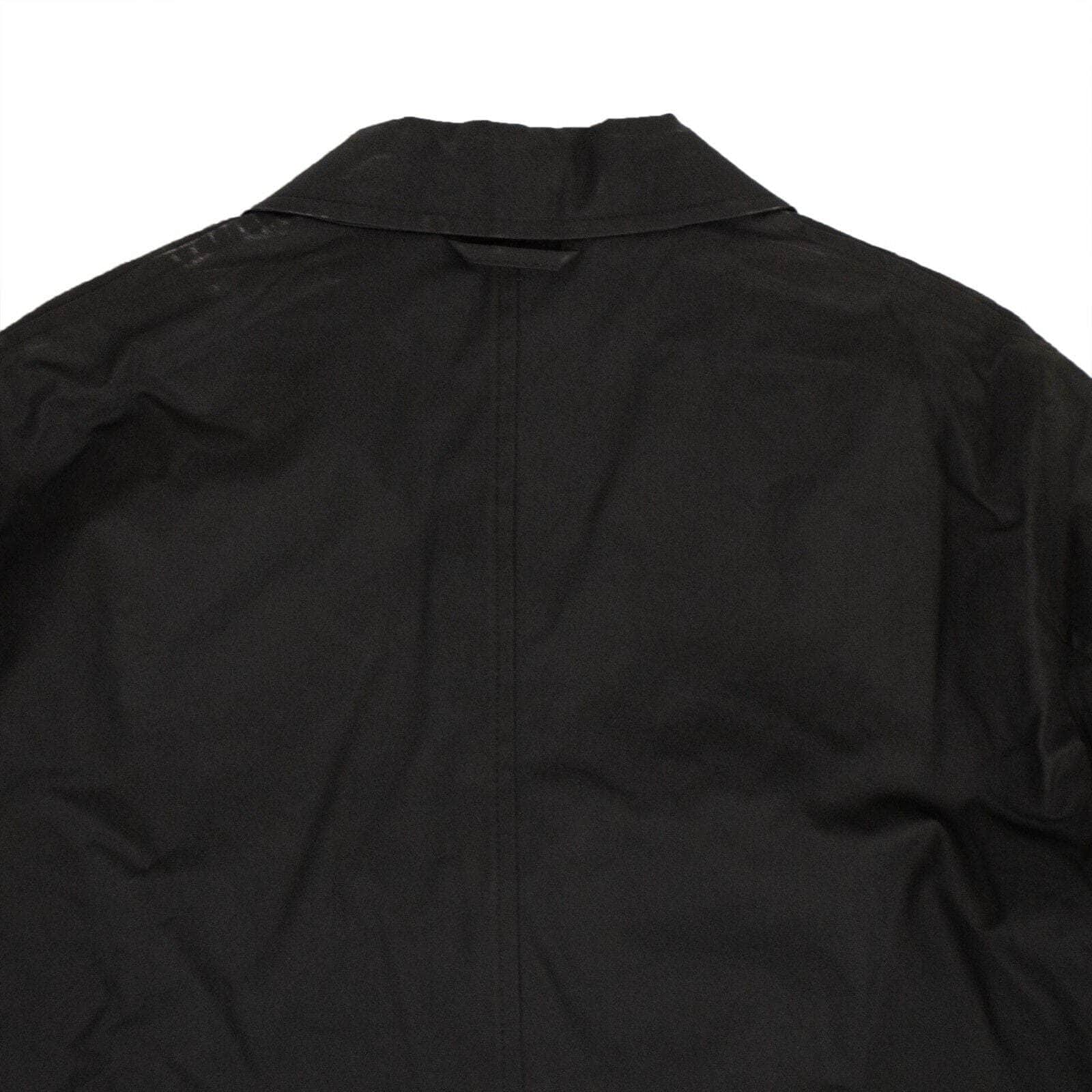 Stutterheim Black Kivik Overcoat Raincoat