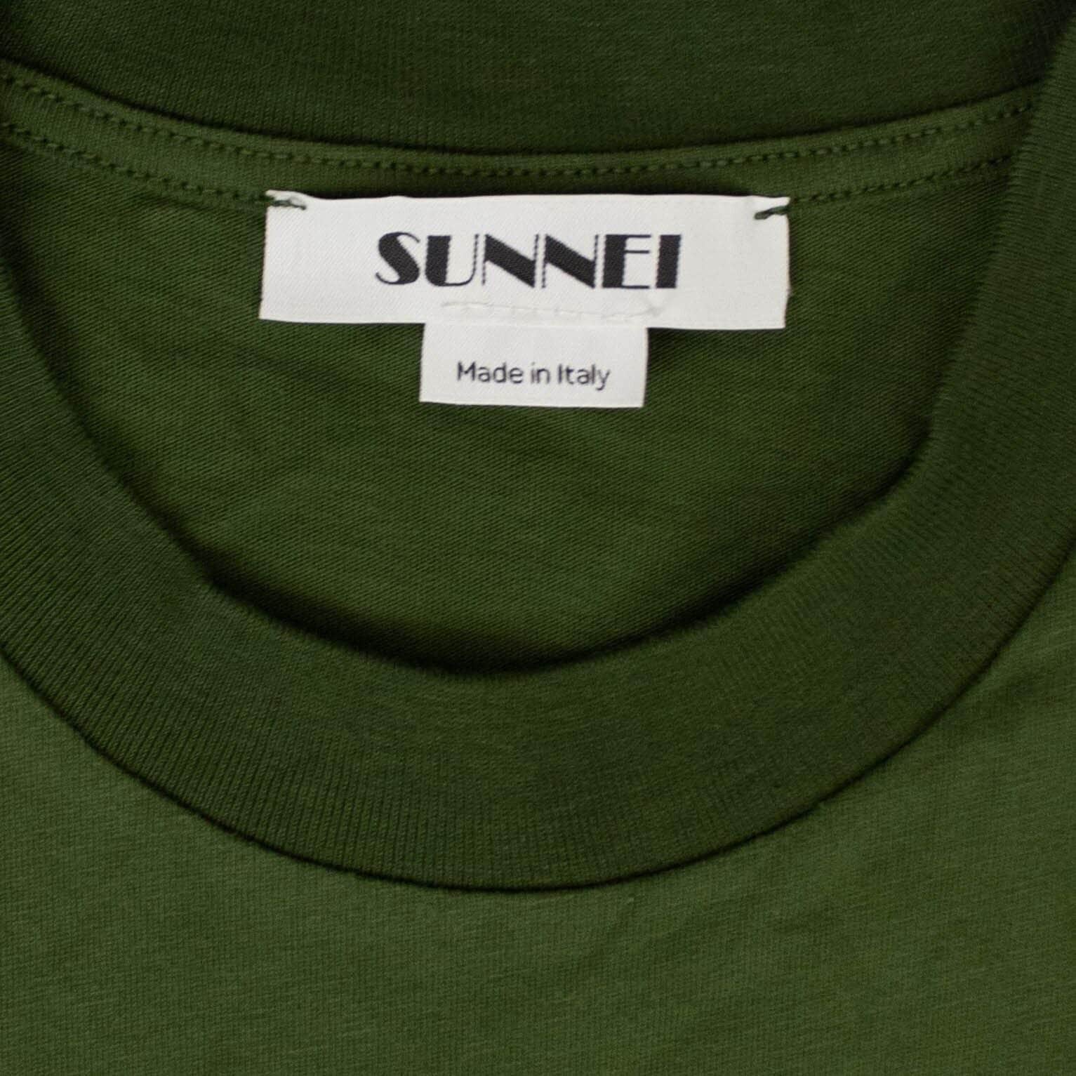 Sunnei channelenable-all, chicmi, couponcollection, gender-mens, main-clothing, mens-shoes, size-m, sunnei, under-250 M Green Attached T-Shirt 87AB-SN-1003/M 87AB-SN-1003/M