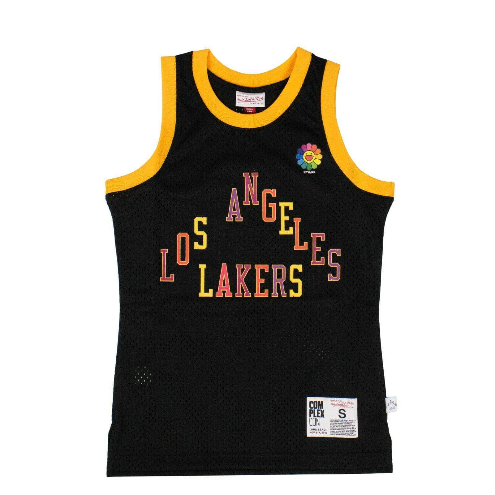 TAKASHI MURAKAMI x COMPLEXCON 'LA Lakers' Basketball Jersey - Black - GBNY