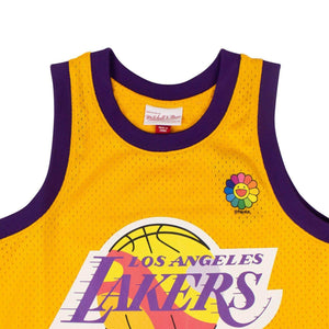 Lil in Los Angeles Lakers Basketball Jersey
