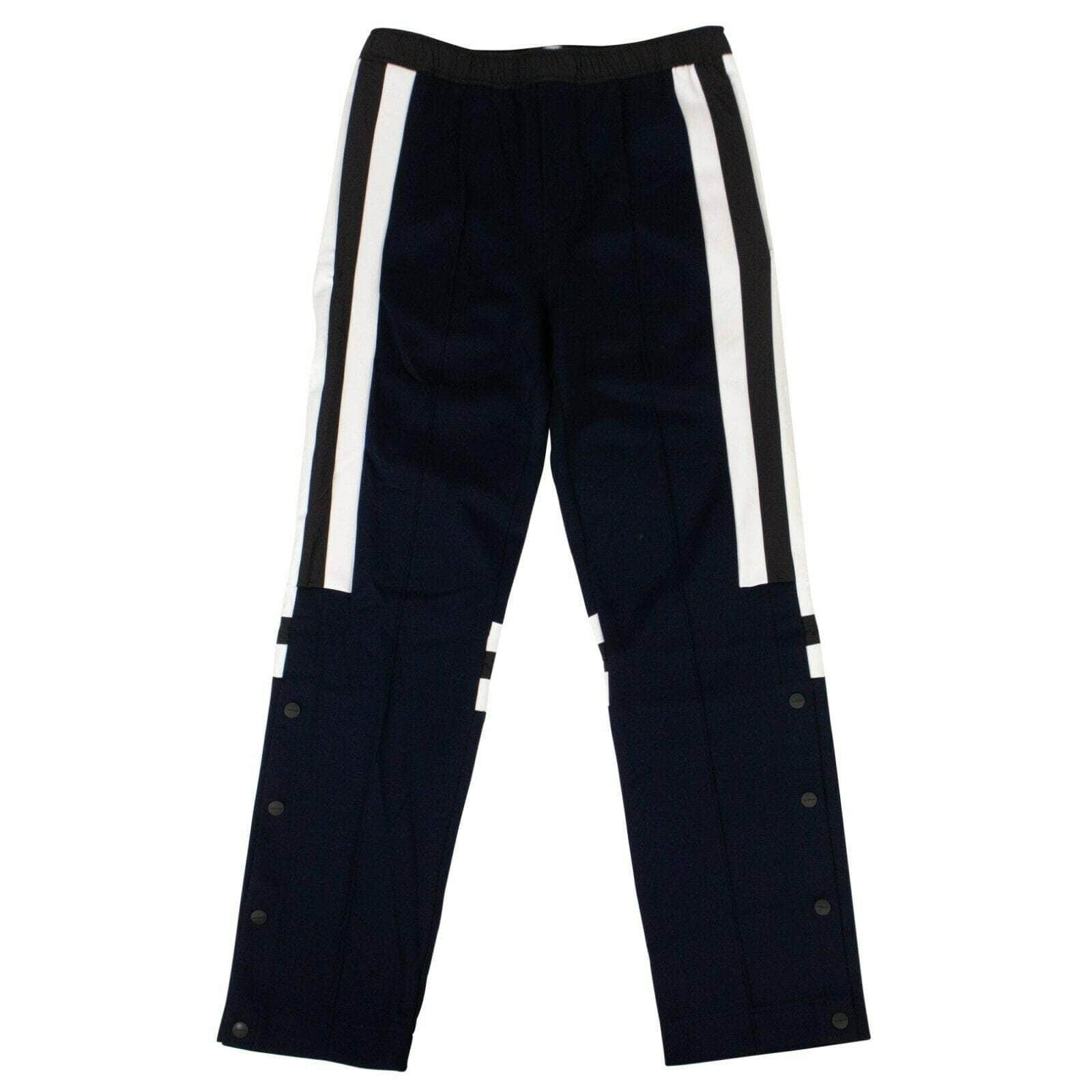 Tim Coppens 80ST-TC-1142/M NWT TIM COPPENS Navy Blue Cotton Pieced Jogger Pants Size M $535 80ST-TC-1142/M