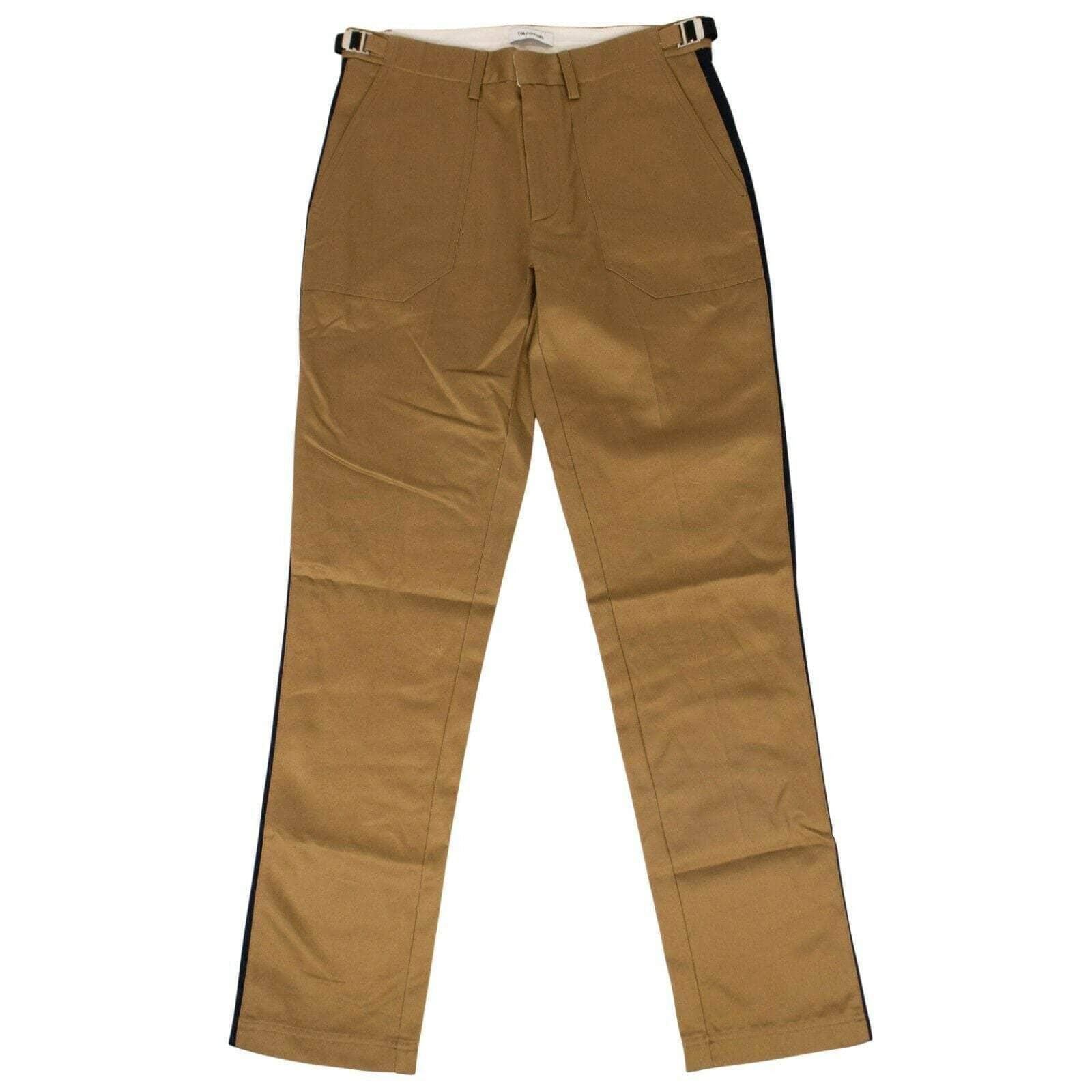 Tim Coppens 80ST-TC-1144/M NWT TIM COPPENS Camel Cotton Chino Pants Size M $390 80ST-TC-1144/M