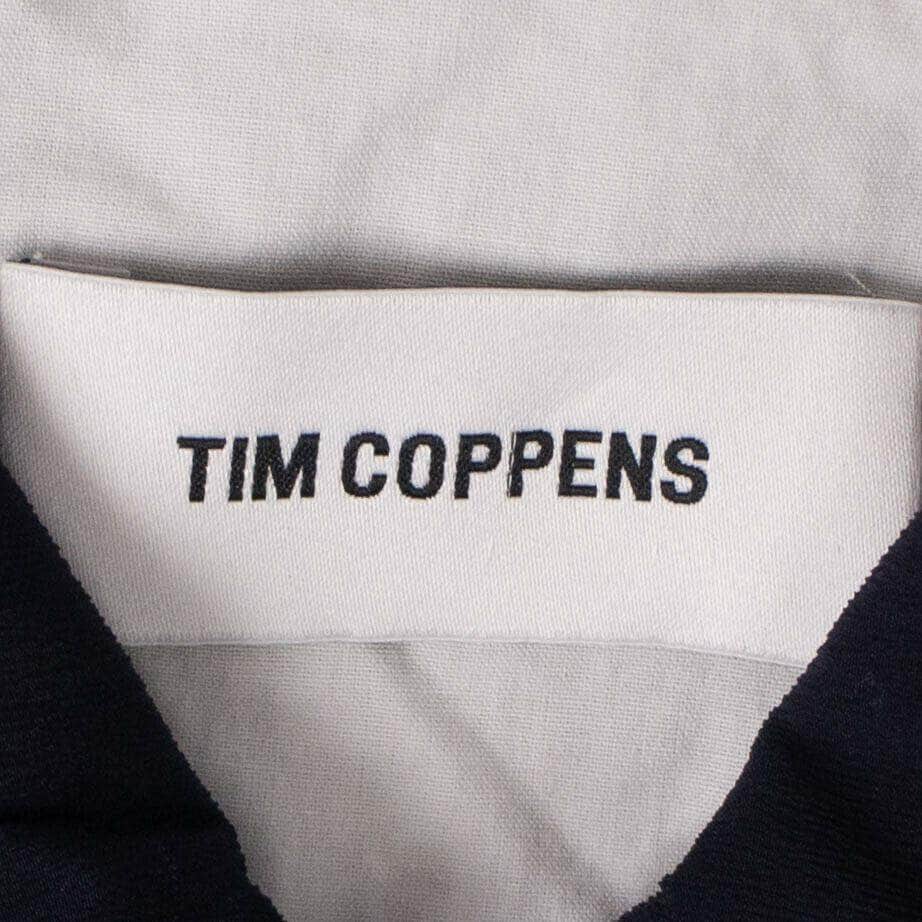 TIM COPPENS Men's Jackets Polyester Tech Coach Jacket - Navy Blue