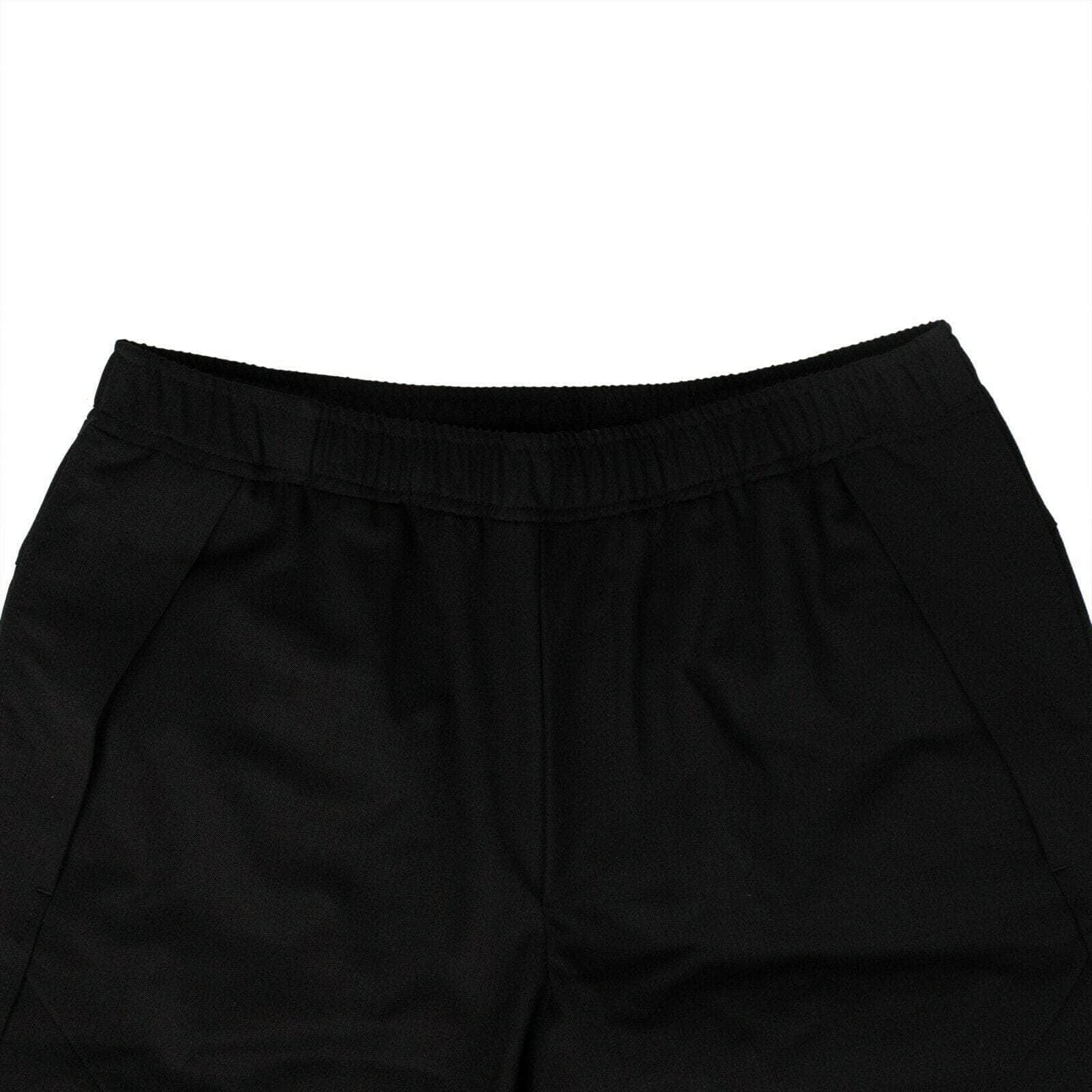 TIM COPPENS Men's Shorts Virgin Wool Staple Shorts - Black