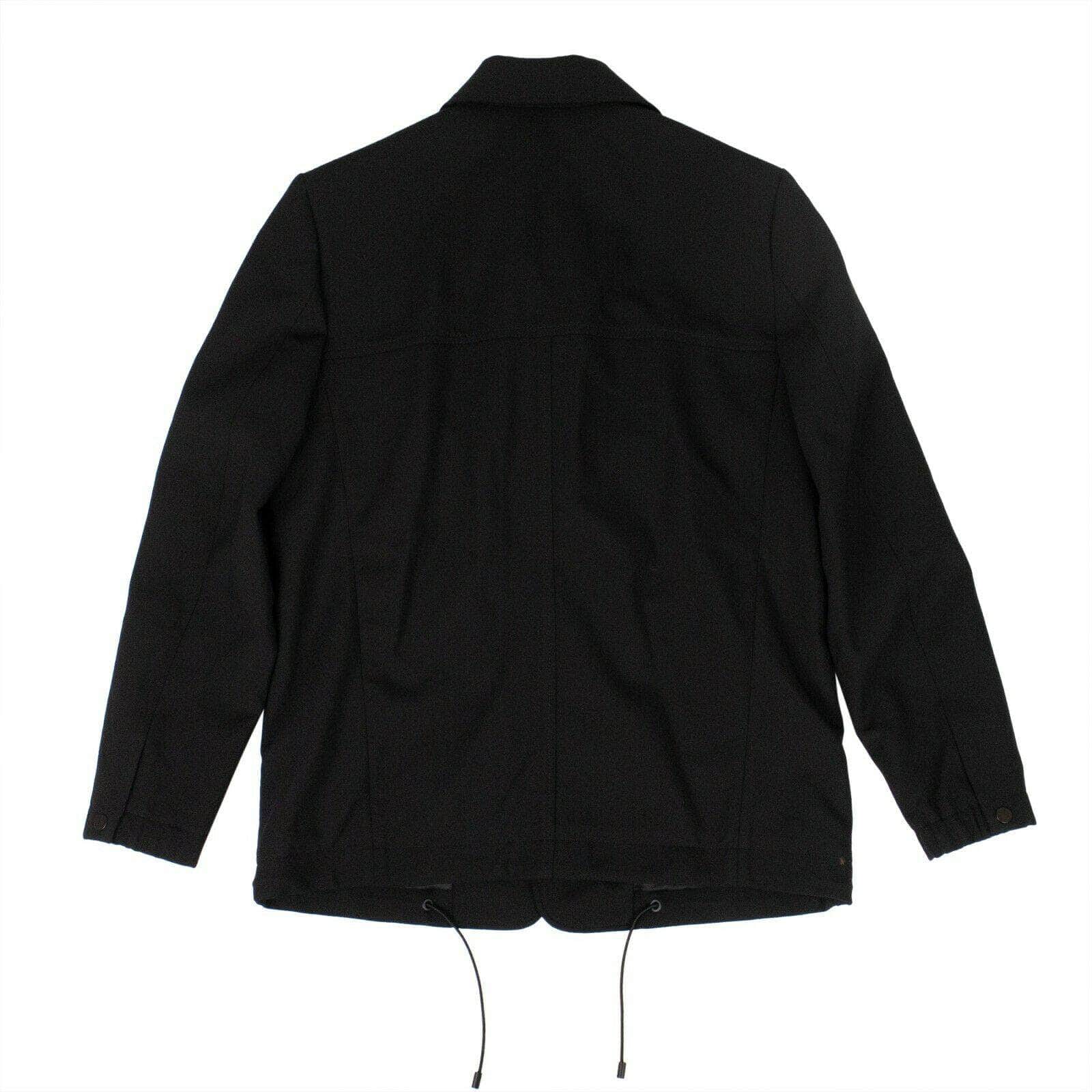 TIM COPPENS Mens Jackets 50 Cotton Virgin Wool Coach Jacket - Black 80ST-TC-1141/50 80ST-TC-1141/50