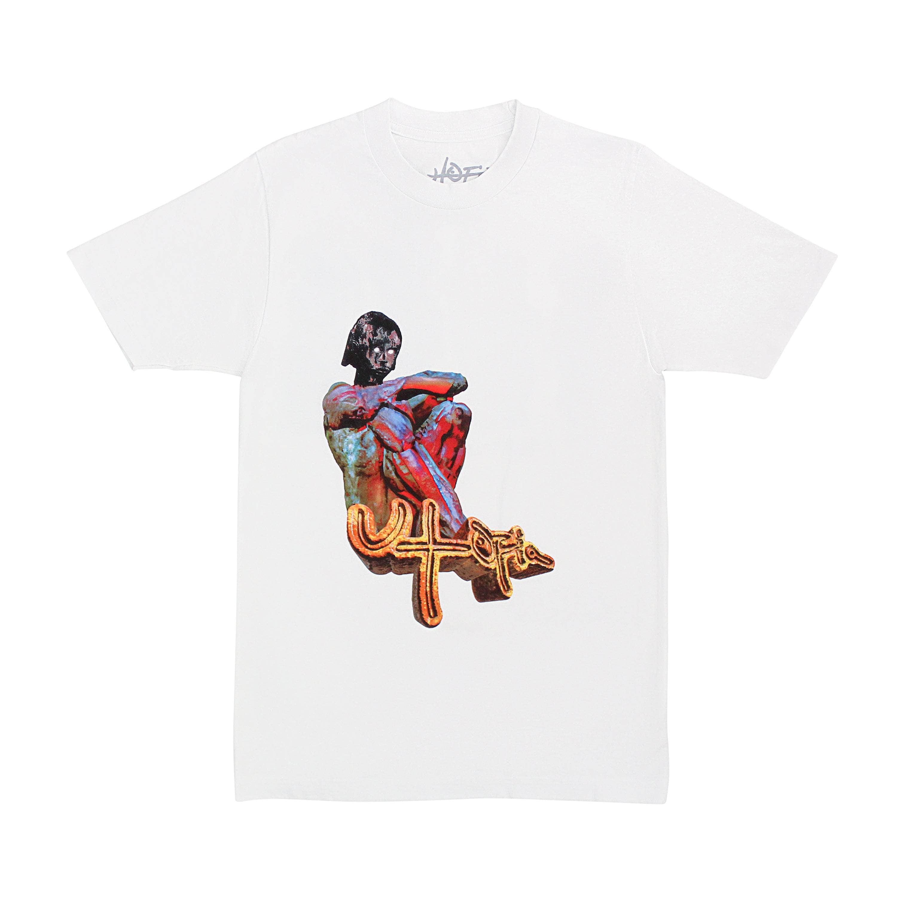 Travis Scott channelenable-all, chicmi, couponcollection, main-clothing, shop375, Stadium Goods, under-250 White Utopia B1 T-Shirt