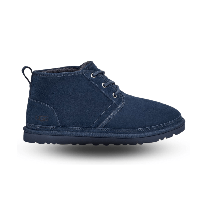 Navy blue top and white uggs