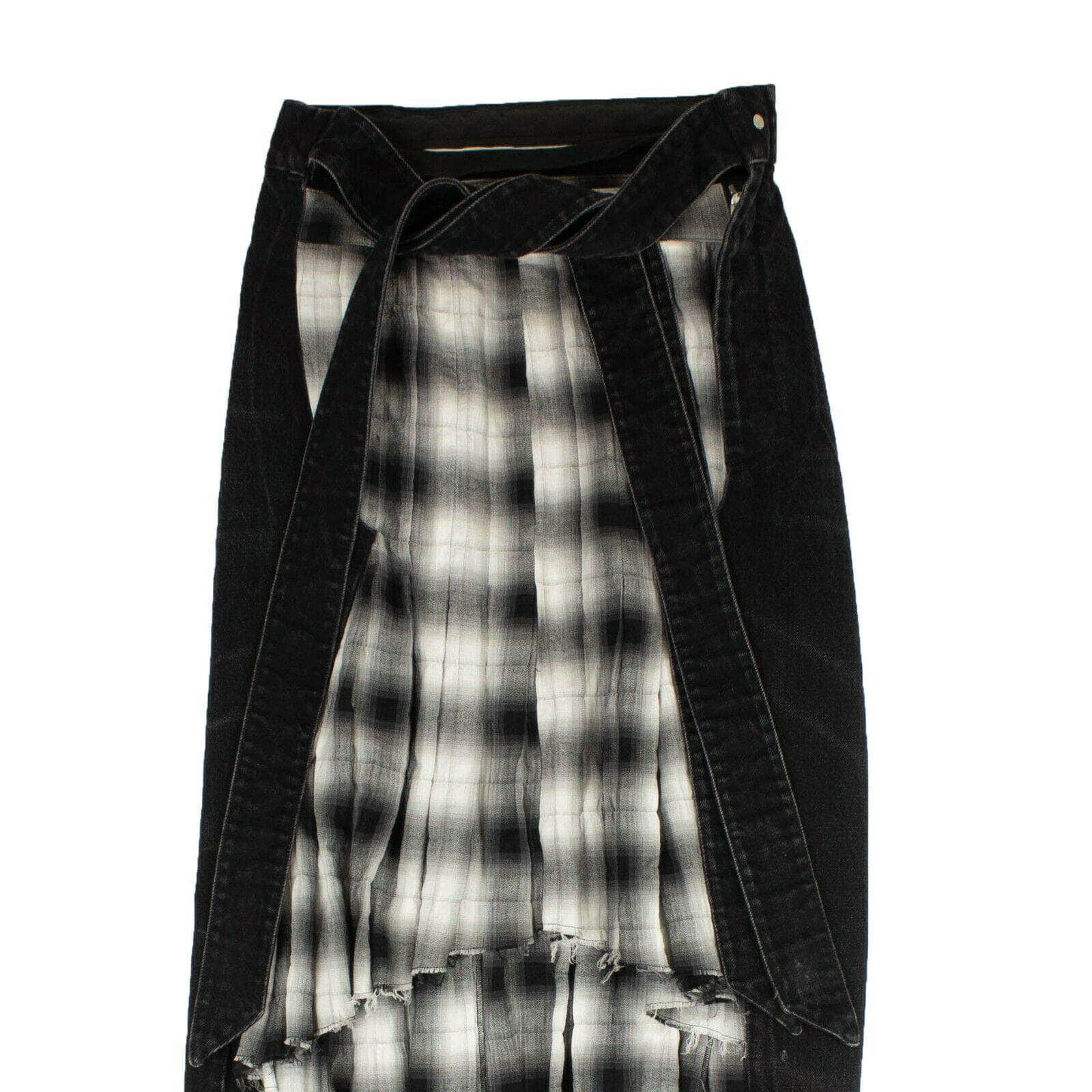 Unravel Project 250-500, channelenable-all, chicmi, couponcollection, gender-womens, main-clothing, size-40, unravel-project, womens-shirts 40 / 82NGG-UN-1112/40 Black and White Plaid Skirt 82NGG-UN-1112/40 82NGG-UN-1112/40