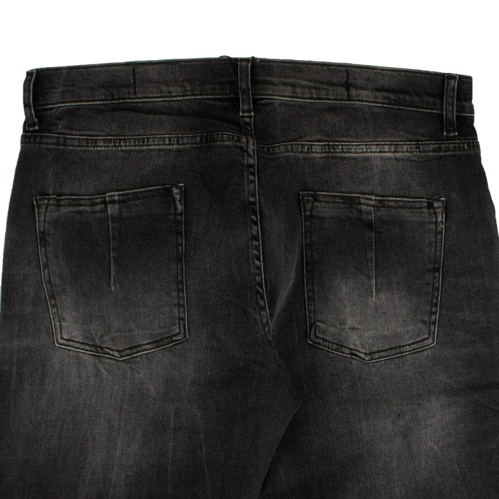 Black Multi Zip Slim Jeans - GBNY