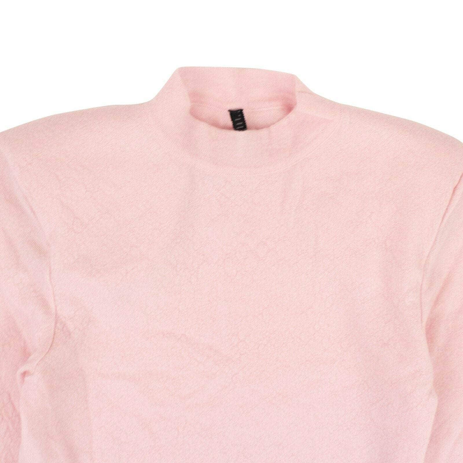 UNRAVEL PROJECT 250-500, channelenable-all, couponcollection, gender-womens, main-clothing, sale-enable, size-m, size-s, size-xs, unravel-project, womens-cashmere-sweaters Pink Cashmere Destroyed Detail Sweater
