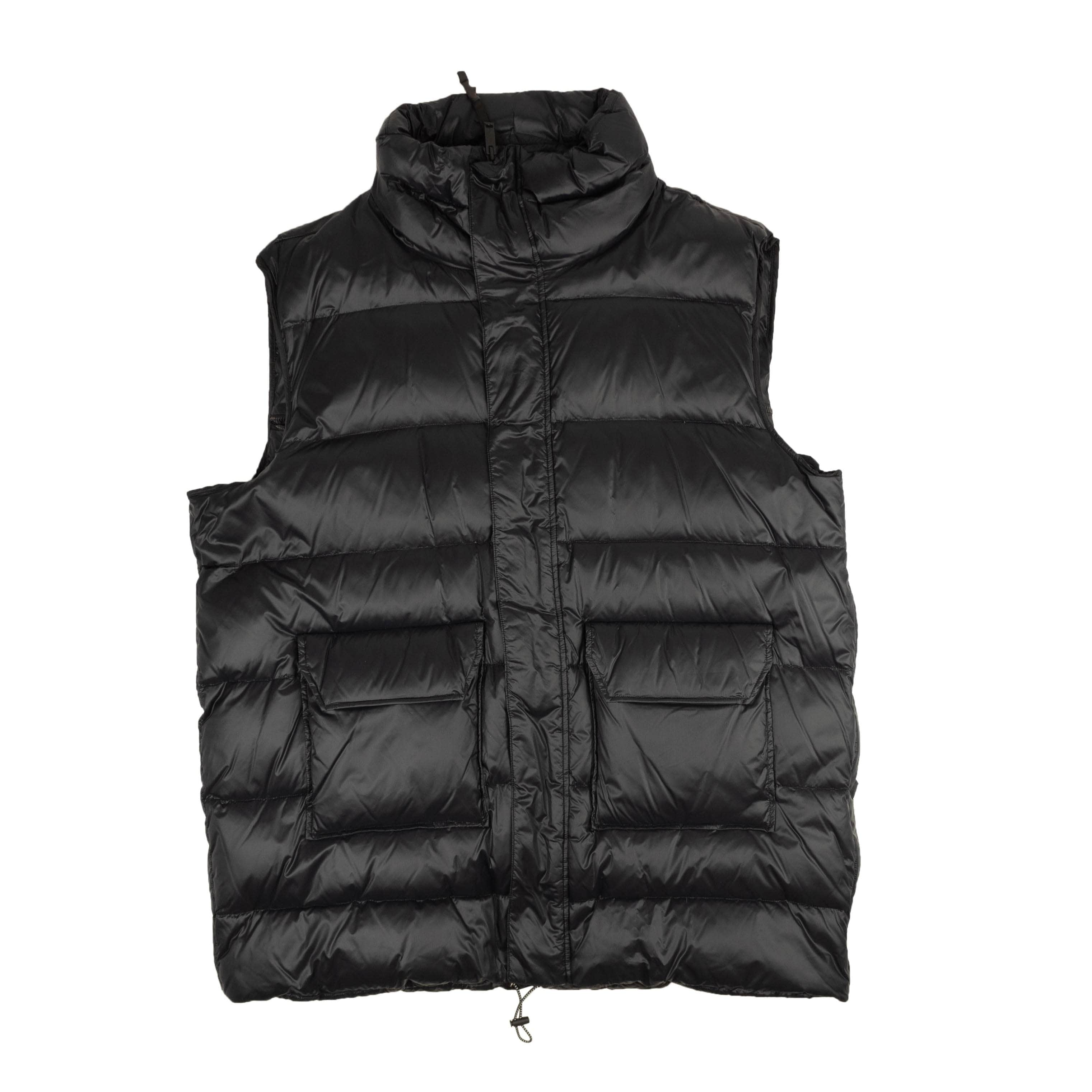 Unravel Project 500-750, channelenable-all, chicmi, couponcollection, gender-mens, main-clothing, mens-down-puffer-jackets, mens-shoes, size-os, unravel-project OS Navy Blue Down Puffer Vest Coat 82NGG-UN-4/OS 82NGG-UN-4/OS