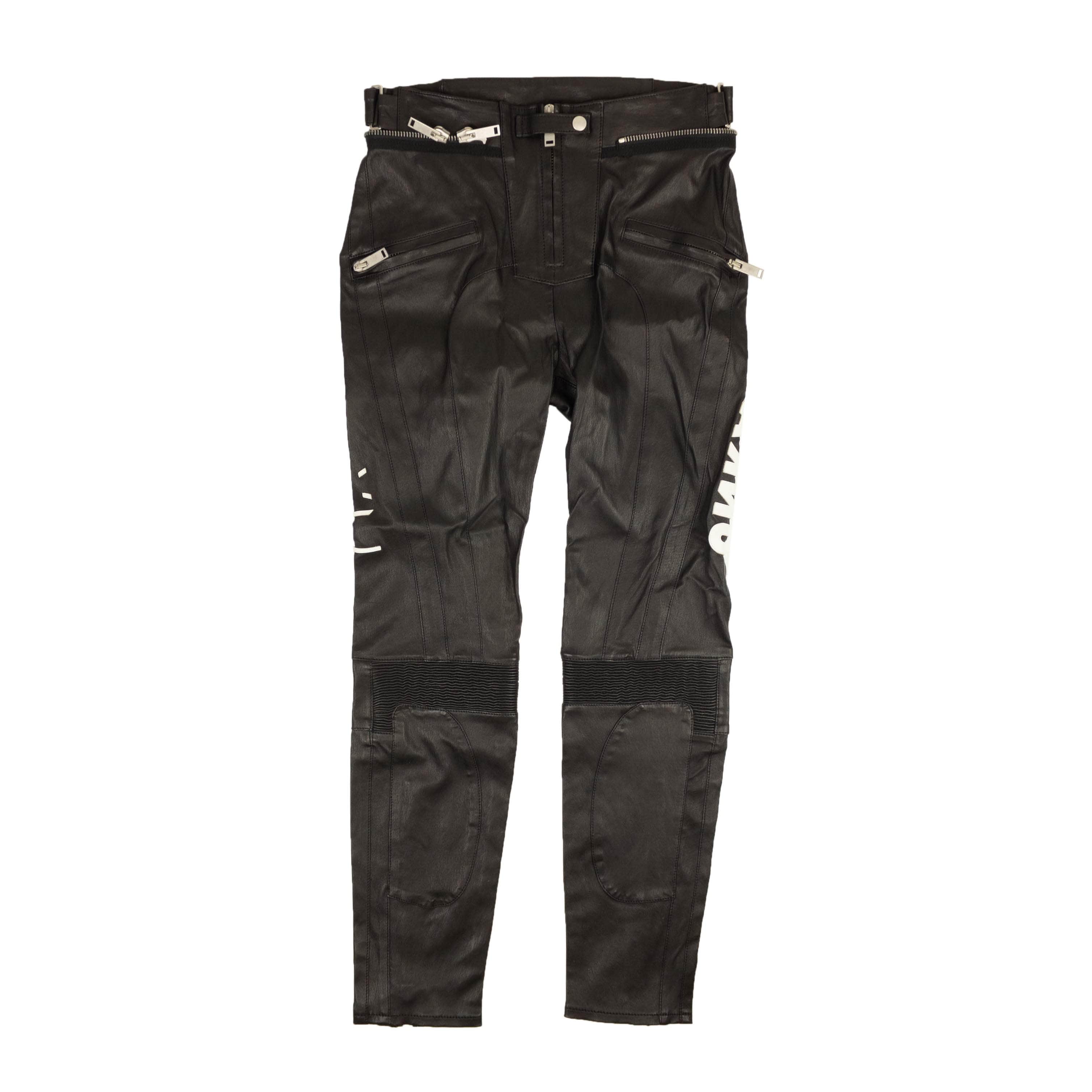 Unravel Project 500-750, channelenable-all, chicmi, couponcollection, gender-womens, main-clothing, size-30, unravel-project 30 Black Leather Logo Skinny Pants 74NGG-UN-1129/30 74NGG-UN-1129/30