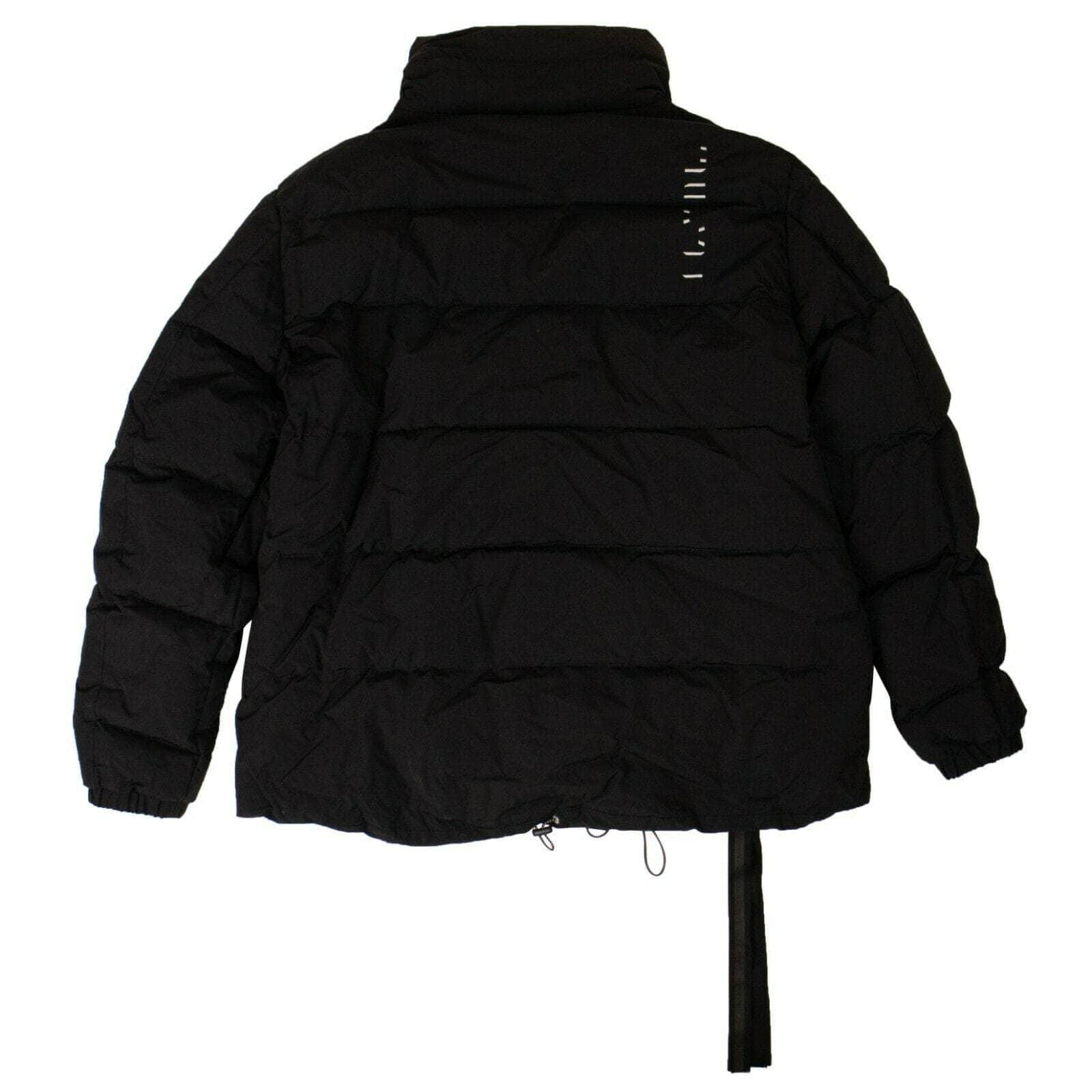 UNRAVEL PROJECT 500-750, channelenable-all, couponcollection, gender-mens, main-clothing, mens-down-puffer-jackets, size-48, size-54, unravel-project 48 Black Down Padded Shell Jacket 82NGG-UN-5/48 82NGG-UN-5/48