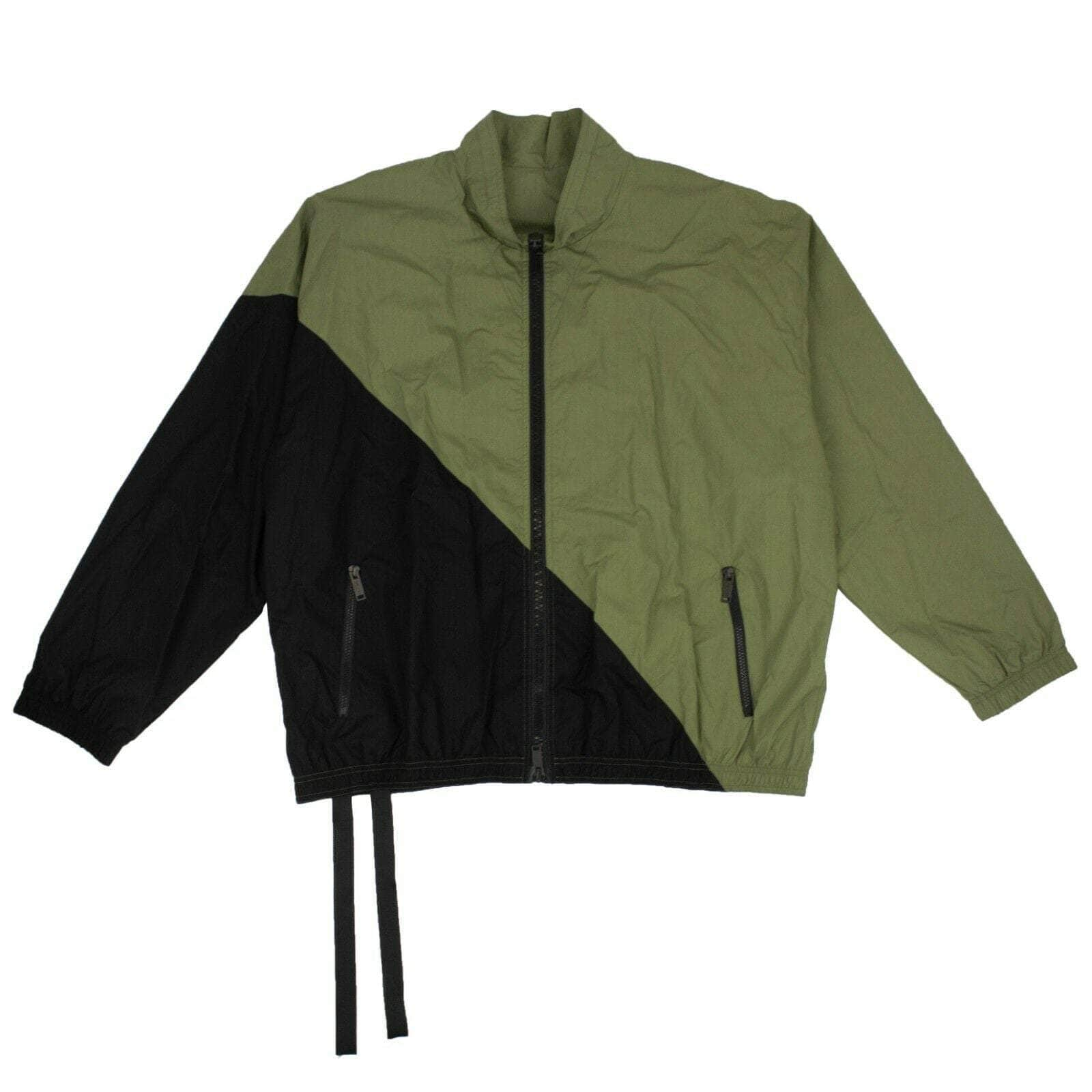 Unravel Project 74NGG-UN-1054/48 NWT UNRAVEL PROJECT Green And Black Panel Lightweight Jacket Size 48 $1225 74NGG-UN-1054/48