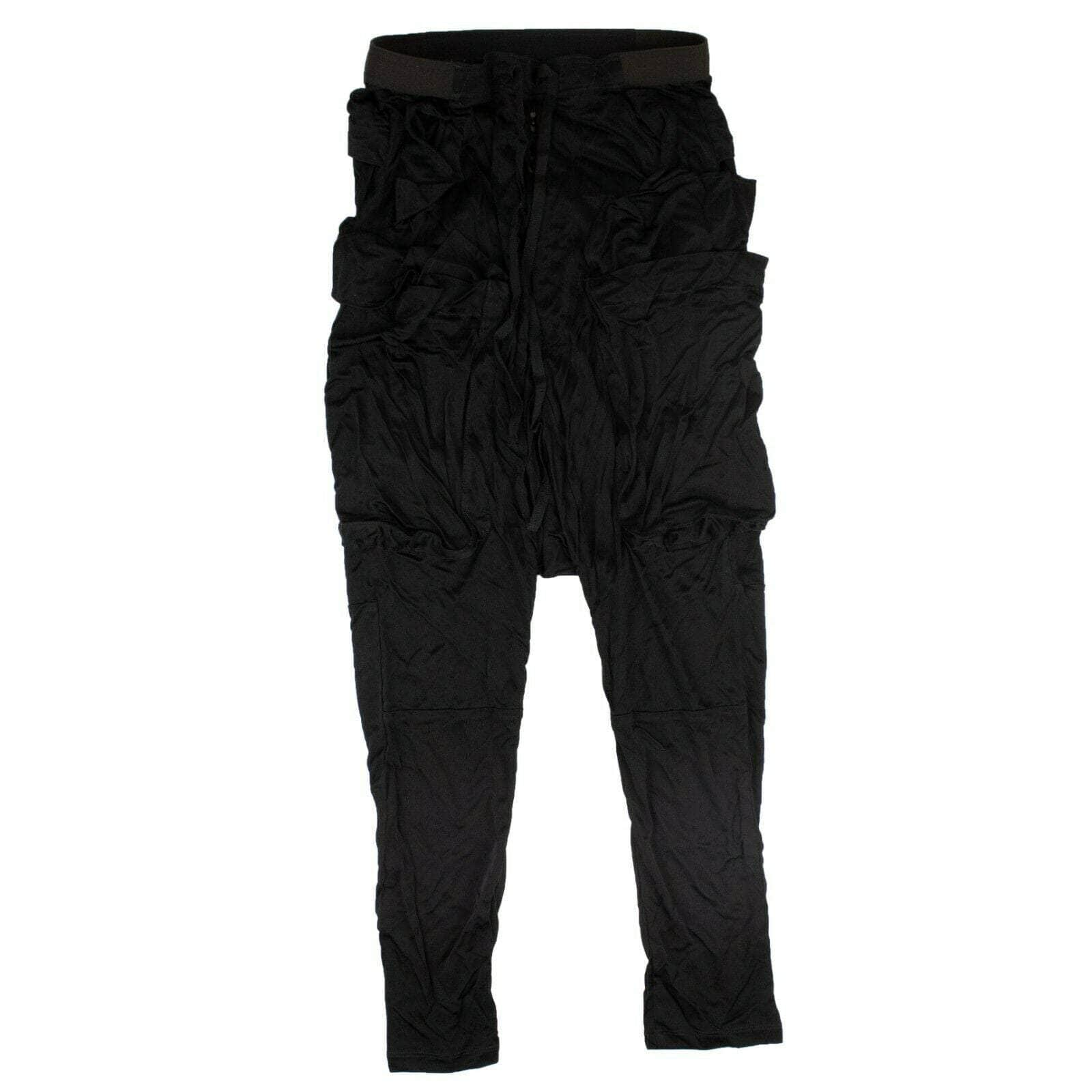 Unravel Project 74NGG-UN-1091/L NWT UNRAVEL PROJECT Black Cargo Lounge Pants Size L $980 74NGG-UN-1091/L