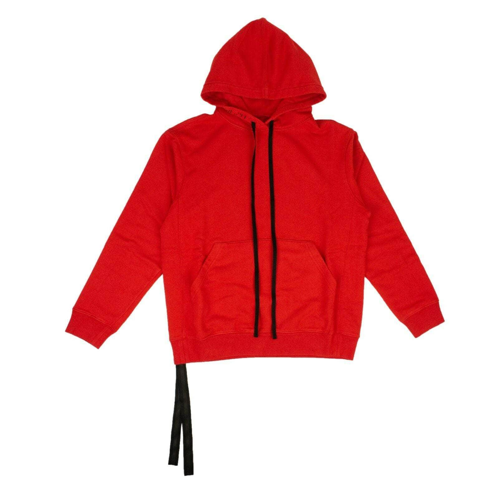 Unravel Project 74NGG-UN-1157/S NWT UNRAVEL PROJECT Red Basic Hoodie Sweatshirt Size S $615 74NGG-UN-1157/S