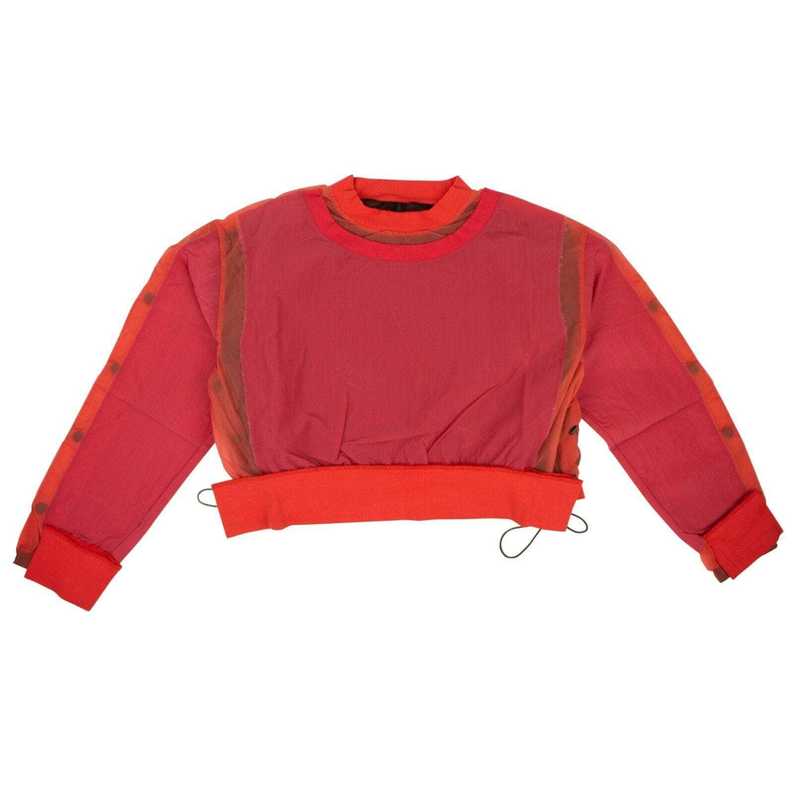 Unravel Project 74NGG-UN-1180/XS NWT UNRAVEL PROJECT Red Nylon Double Panel T-Shirt Size XS $930 74NGG-UN-1180/XS