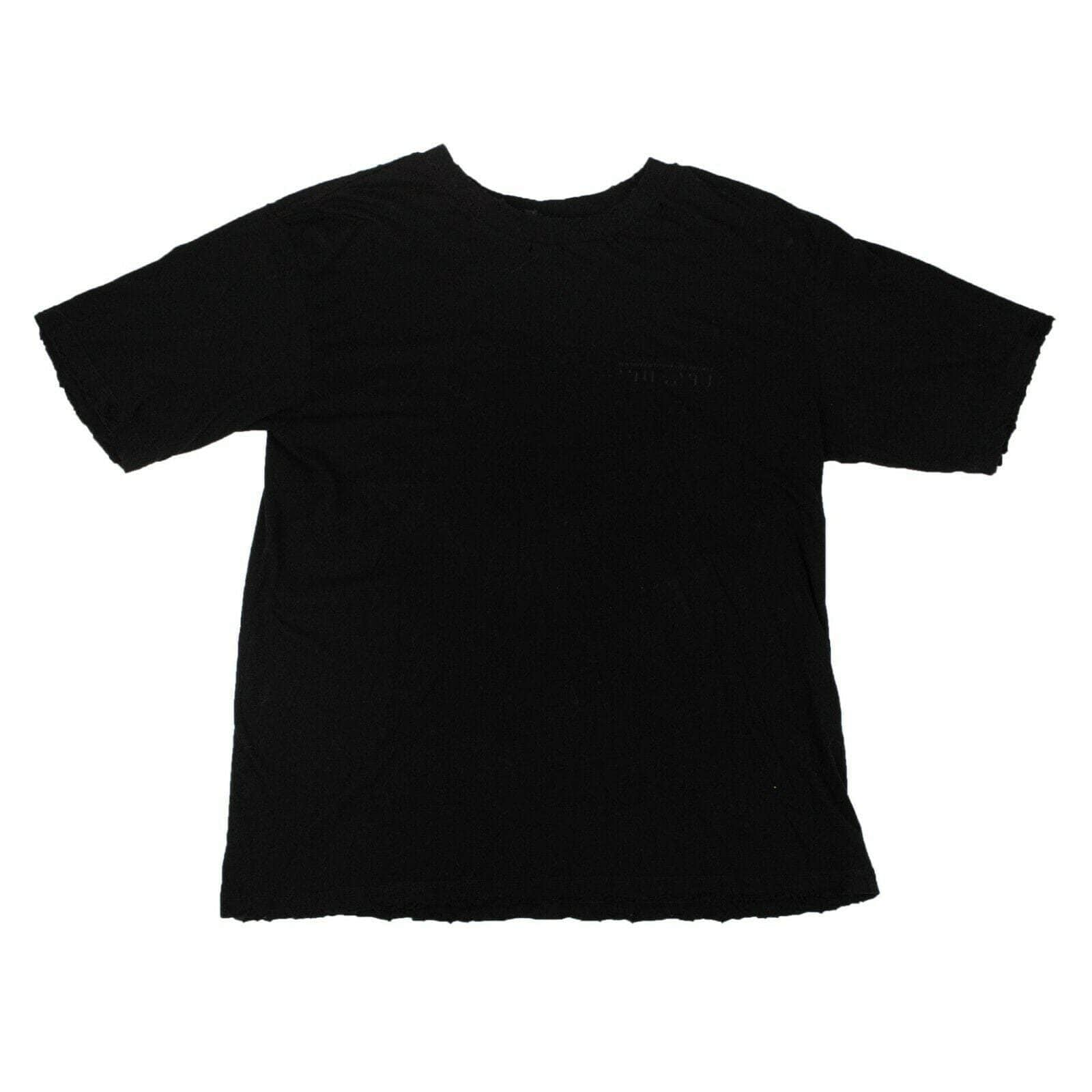 Unravel Project 82NGG-UN-1040/XXS NWT UNRAVEL PROJECT Black Long Distressed T-Shirt Size XXS $335 82NGG-UN-1040/XXS