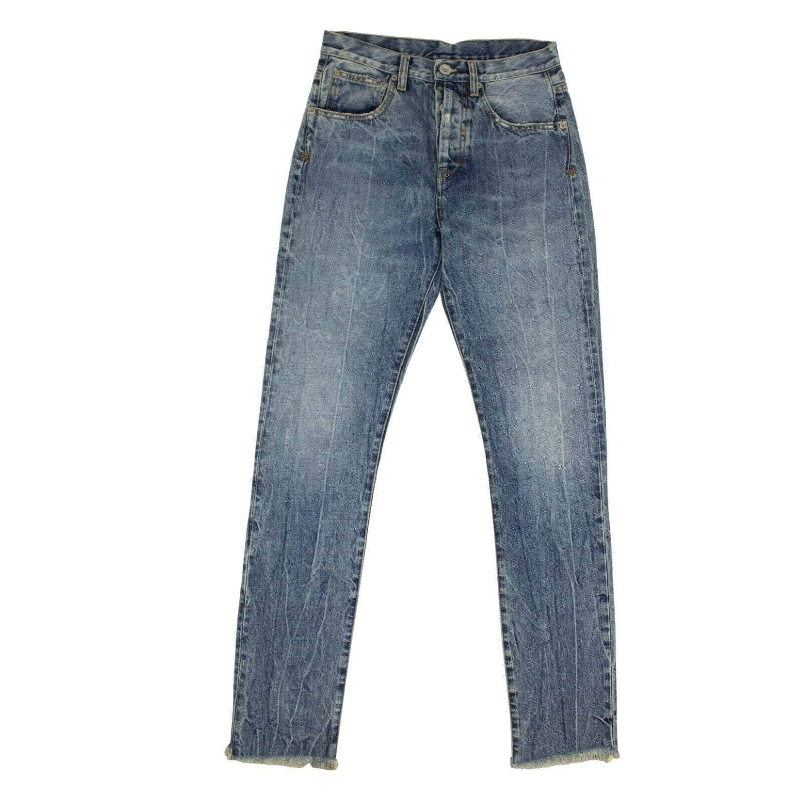 Unravel Project 82NGG-UN-1191/26 NWT UNRAVEL PROJECT Blue Moonwash Straight Leg Jean Pants Size 26 $560 82NGG-UN-1191/26