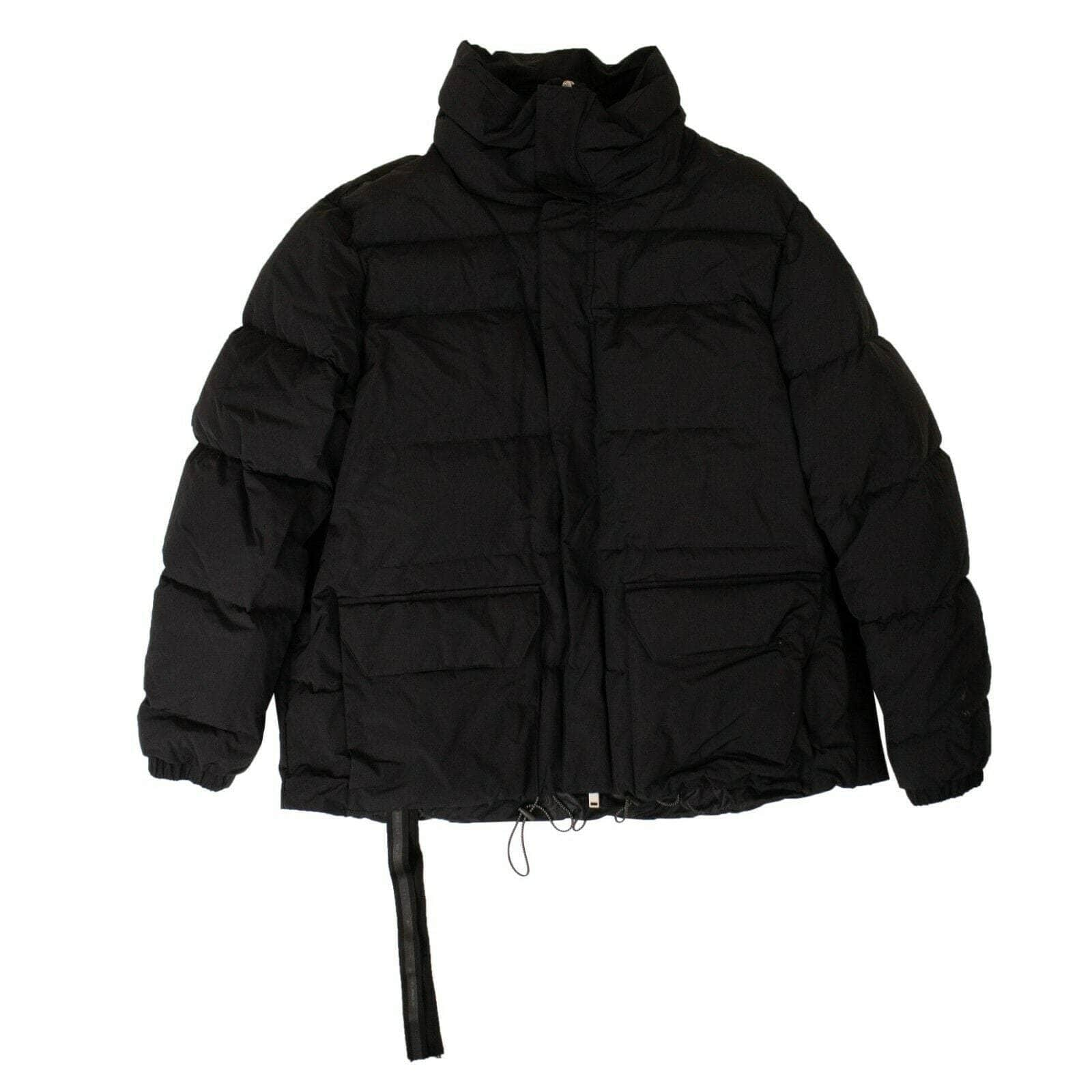 Unravel Project 82NGG-UN-5/48 NWT UNRAVEL PROJECT Black Down Padded Shell Jacket Size 38/48 $1855 82NGG-UN-5/48