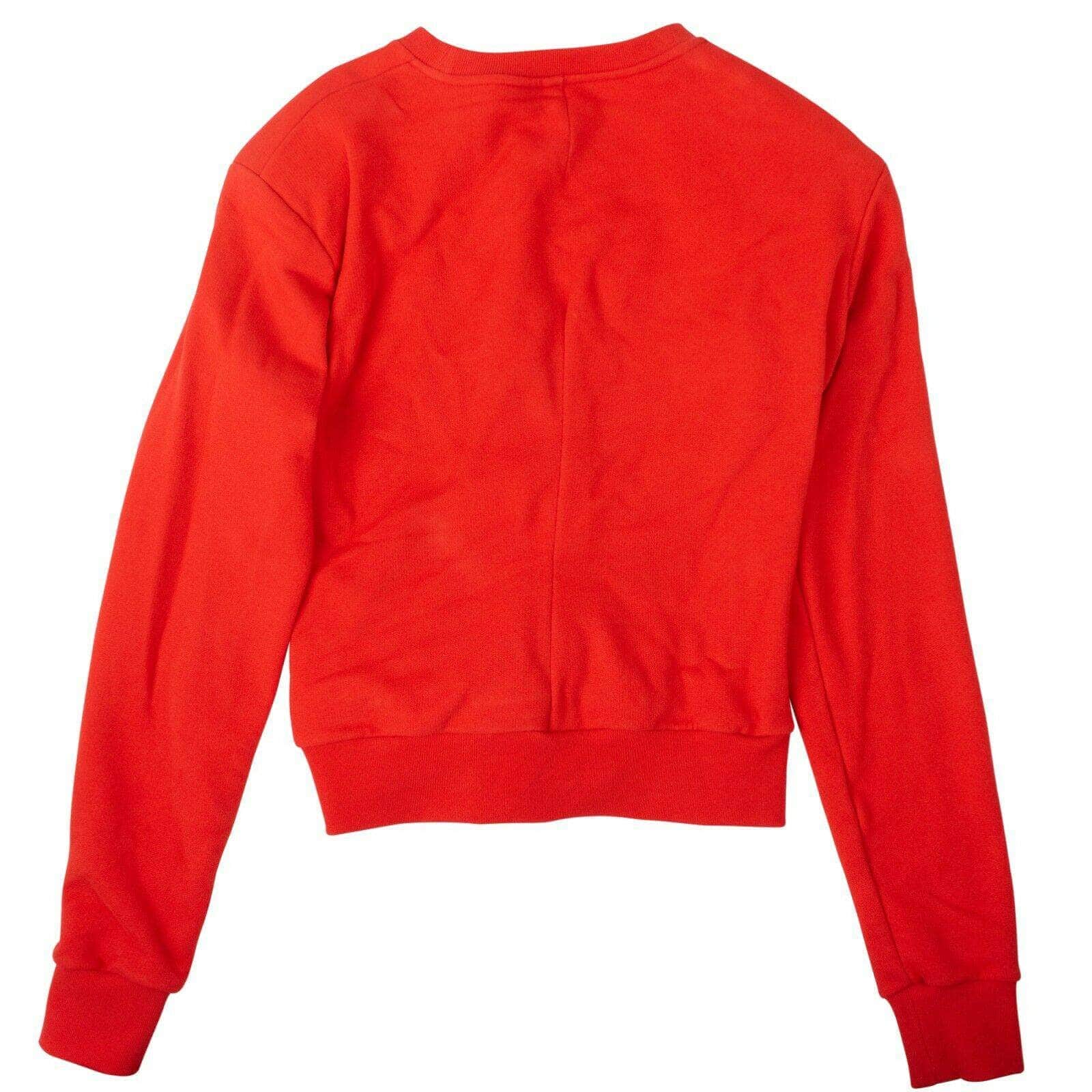 Unravel Project channelenable-all, chicmi, couponcollection, gender-womens, main-clothing, size-m, size-s, size-xs, under-250, unravel-project, womens-crewneck-sweaters S Red Folded Detail Sweater 82NGG-UN-1081/S 82NGG-UN-1081/S