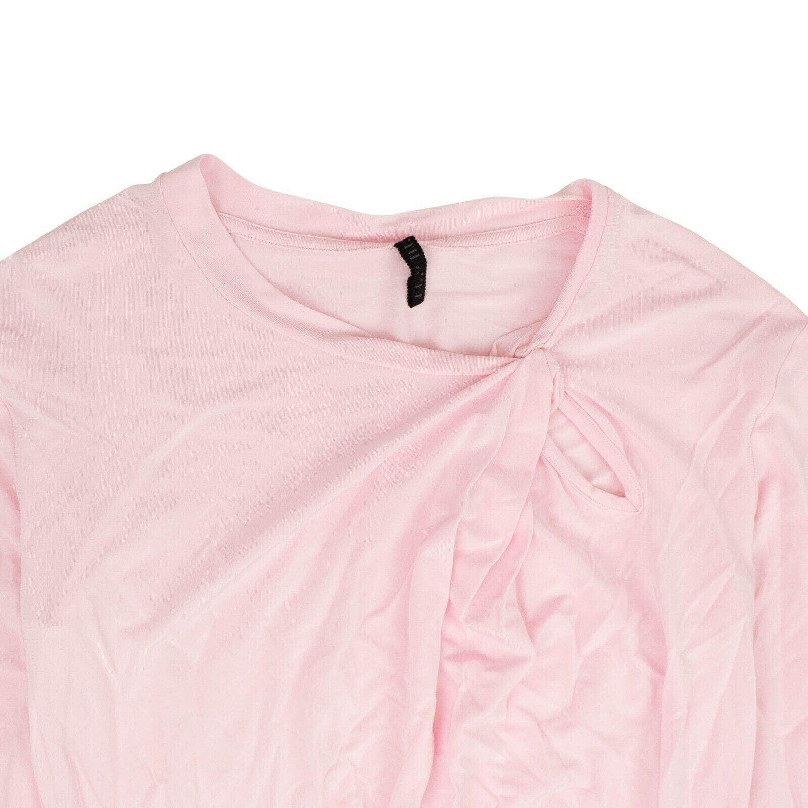 Unravel Project channelenable-all, chicmi, couponcollection, gender-womens, main-clothing, size-s, uncategorized, under-250, unravel-project S Pink Twist Top 82NGG-UN-1061/S 82NGG-UN-1061/S