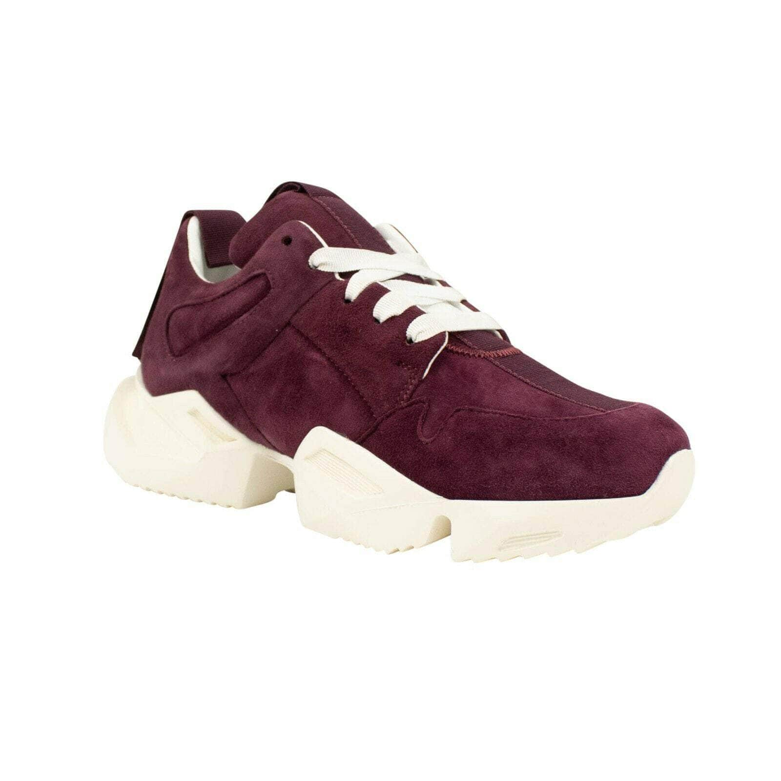 Unravel Project channelenable-all, chicmi, couponcollection, gender-womens, main-shoes, size-37, size-40, under-250, unravel-project Purple Suede Cut Out Sneakers