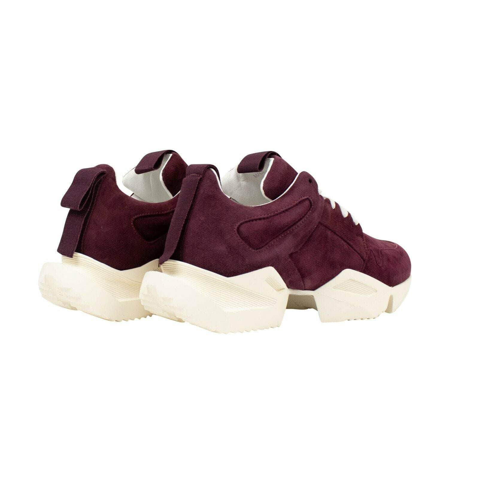 Unravel Project channelenable-all, chicmi, couponcollection, gender-womens, main-shoes, size-37, size-40, under-250, unravel-project Purple Suede Cut Out Sneakers