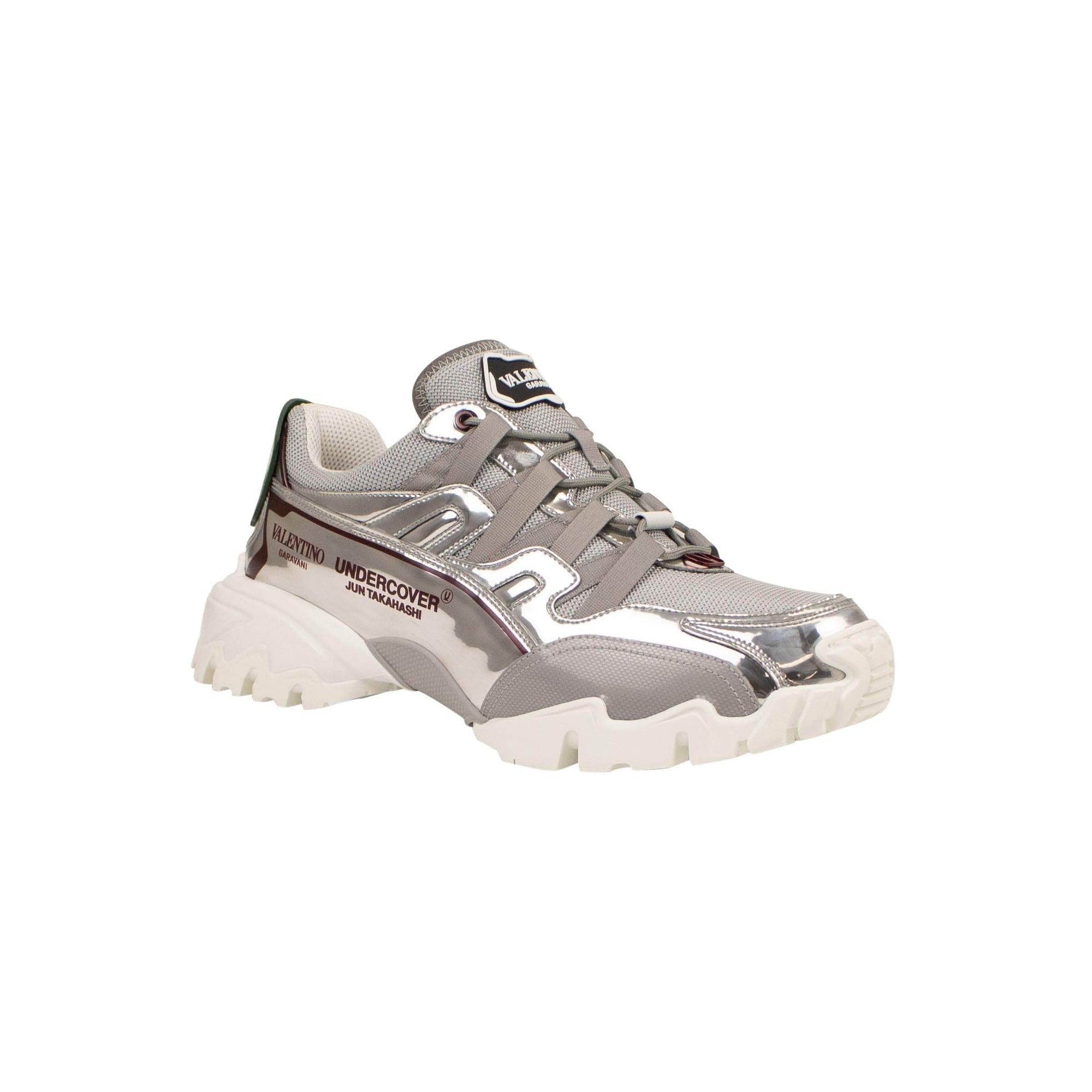 Valentino x Undercover 750-1000, channelenable-all, chicmi, couponcollection, gender-mens, main-shoes, size-40, size-41, size-42, size-43, valentino-x-undercover Silver Climber Sneakers