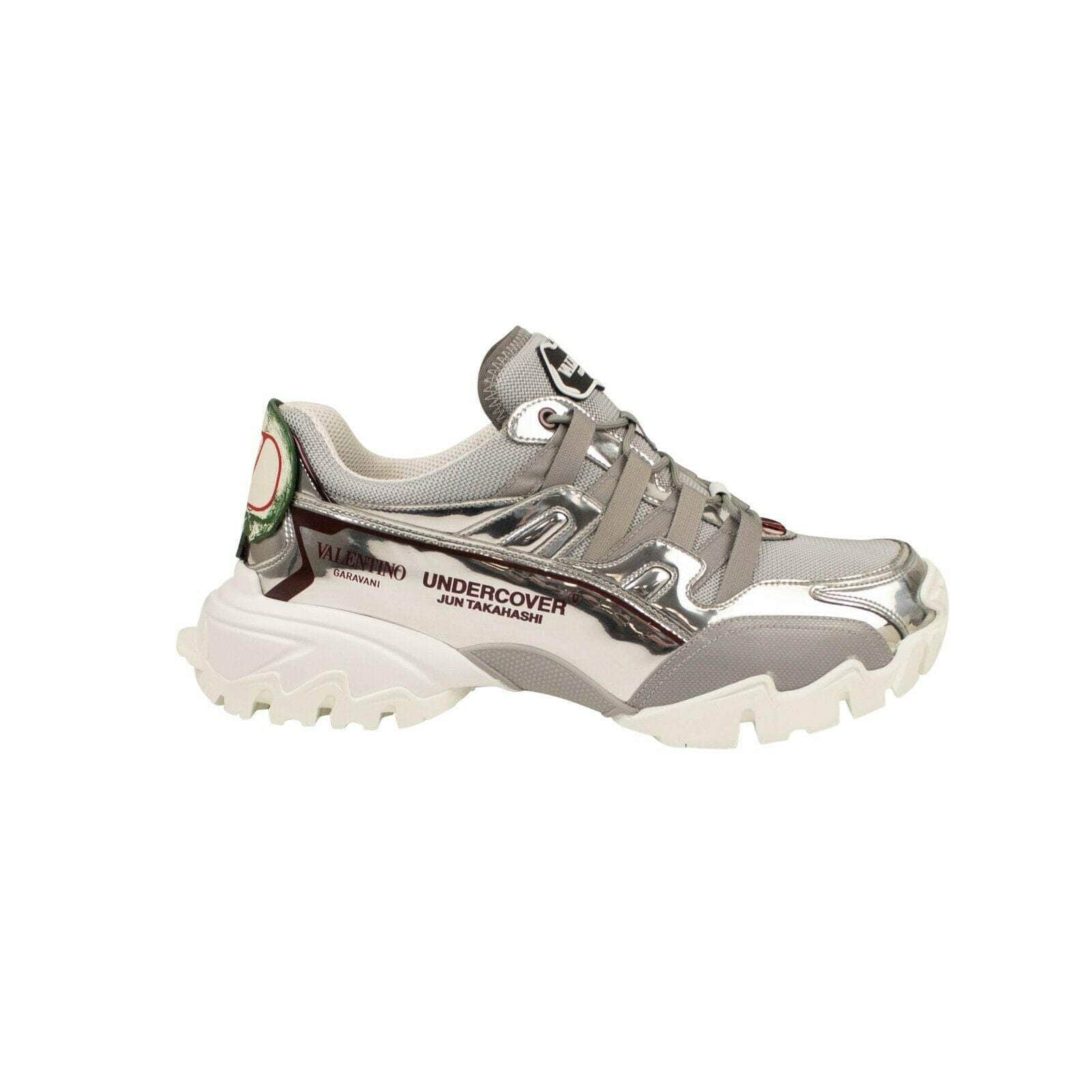 Valentino x Undercover 750-1000, channelenable-all, chicmi, couponcollection, gender-mens, main-shoes, size-40, size-41, size-42, size-43, valentino-x-undercover Silver Climber Sneakers