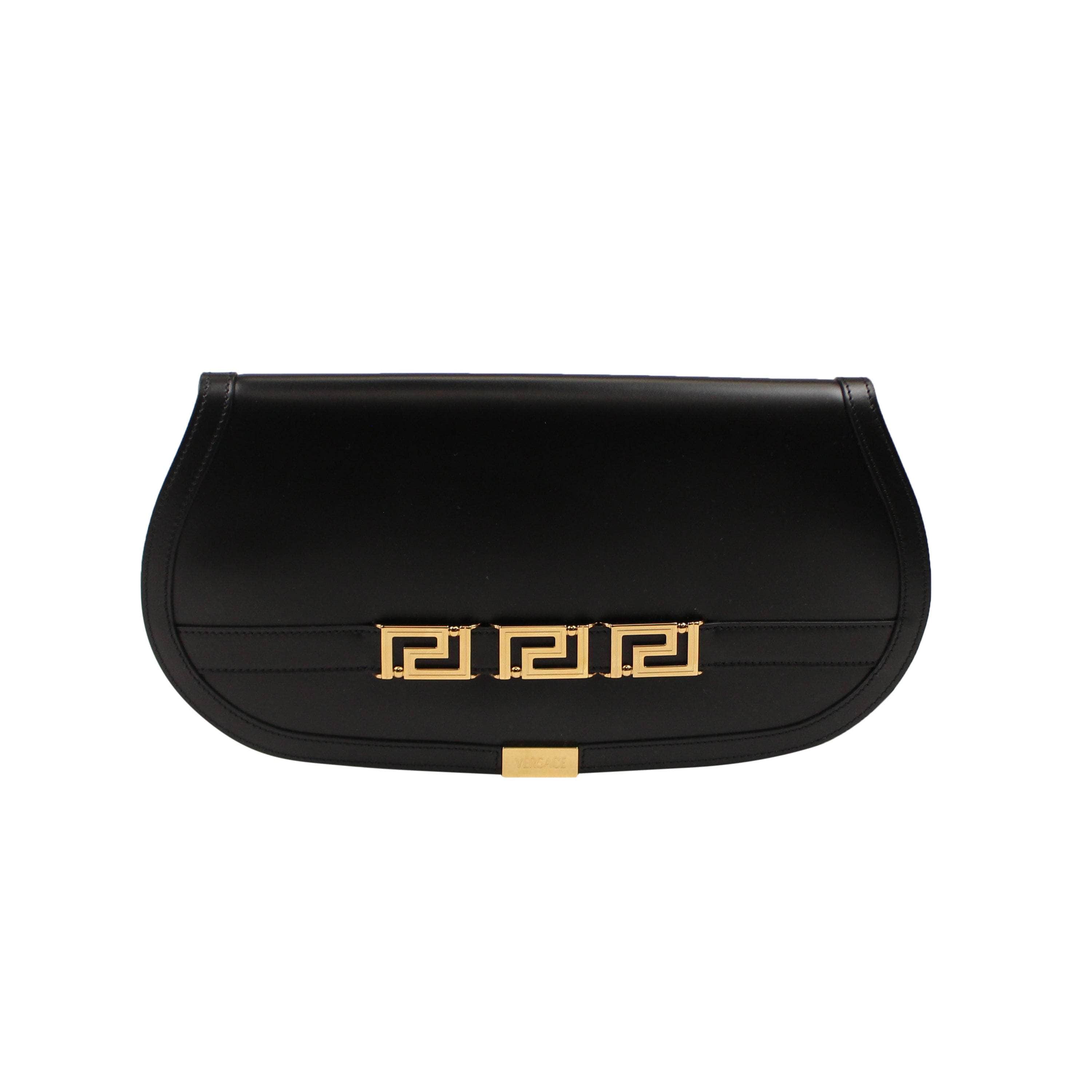 Versace 1000-2000, channelenable-all, chicmi, couponcollection, main-accessories, shop375, Stadium Goods, stadiumgoods, versace, womens-shoulder-bags OS Goddess Clutch Bag Black VRS-XACC-0002/OS VRS-XACC-0002/OS