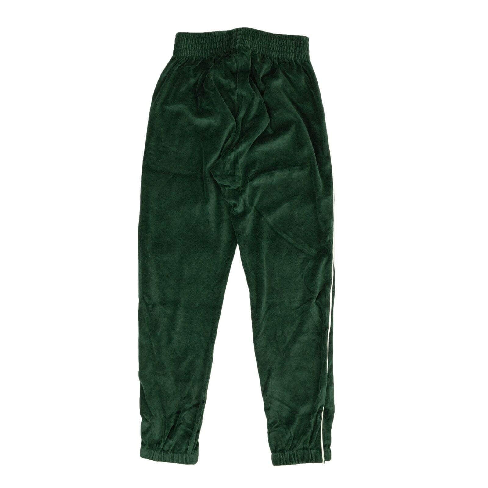Visitor on Earth channelenable-all, chicmi, couponcollection, gender-mens, main-clothing, mens-joggers-sweatpants, mens-shoes, size-l, size-m, size-s, size-xl, size-xs, under-250, visitor-on-earth Green Velour Logo Sweatpants