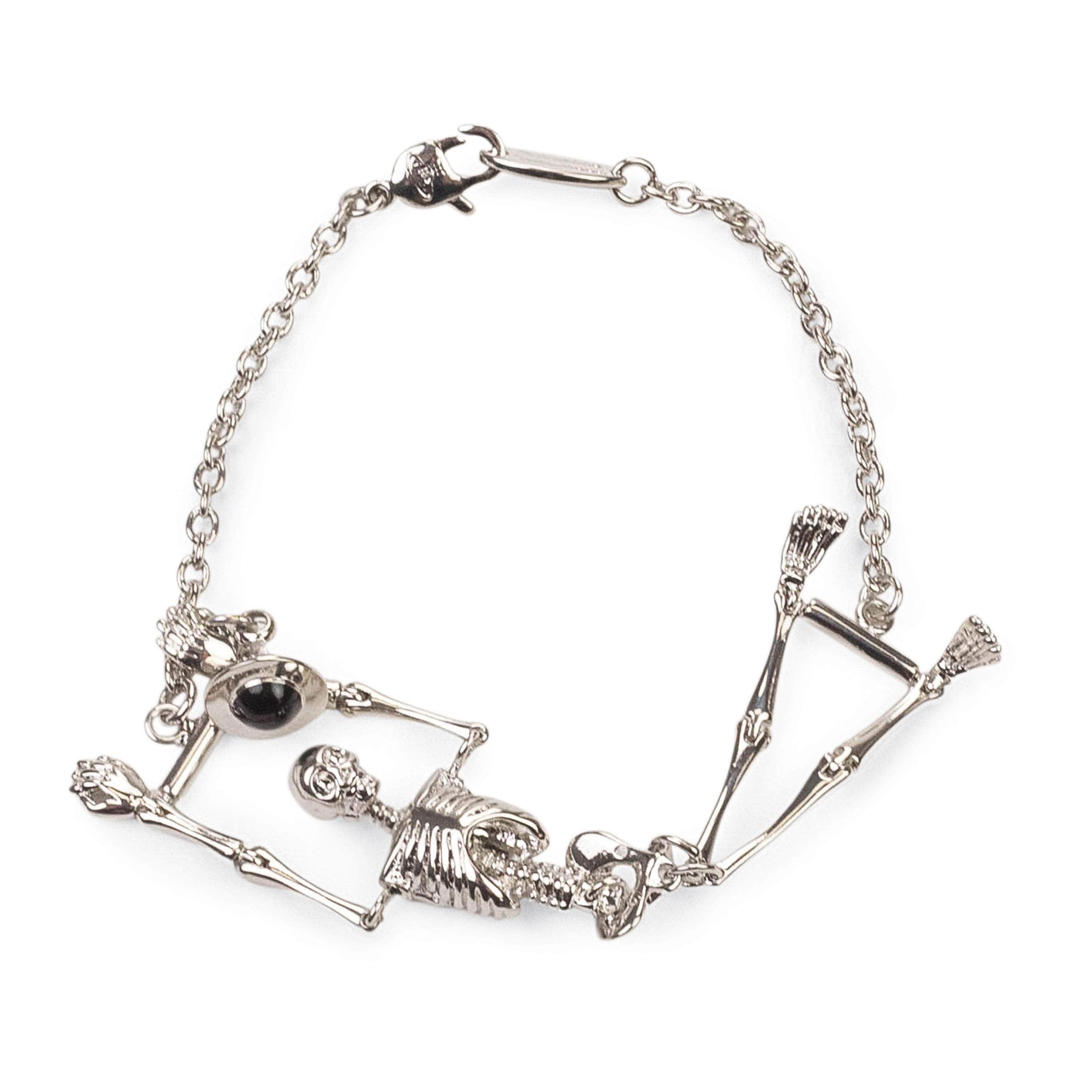 Vivienne Westwood VWD-XACC-0001/OS NWT VIVIENNE WESTWOOD SILVER SKELETON BRACELET SIZE OS $210 VWD-XACC-0001/OS