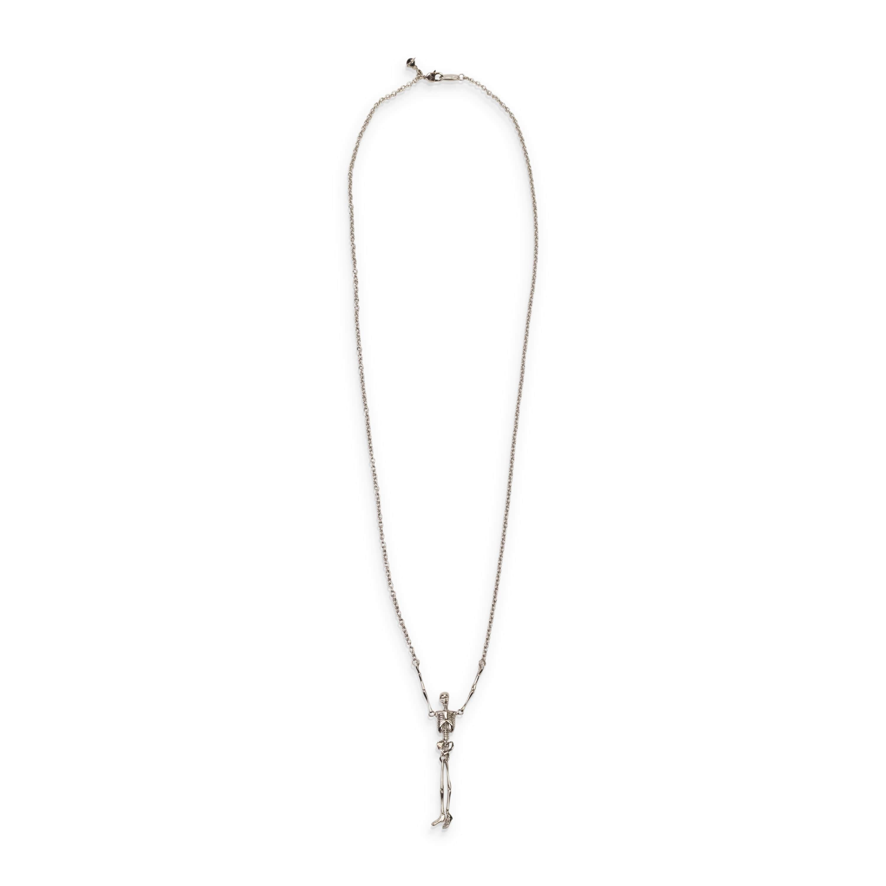 Vivienne Westwood VWD-XACC-0006/OS NWT VIVIENNE WESTWOOD SILVER SKELETON LONG NECKLACE SIZE OS $220 VWD-XACC-0006/OS