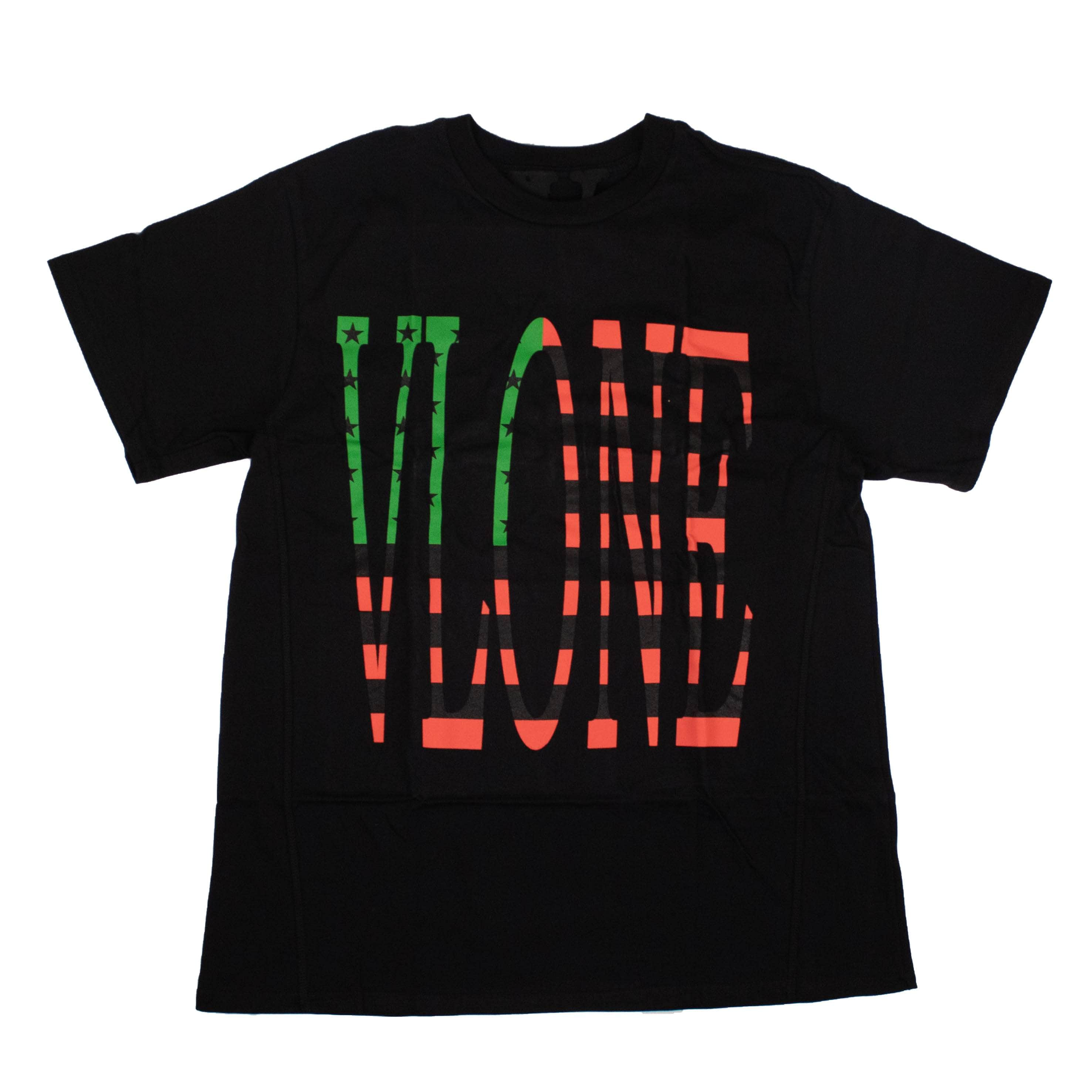 Vlone 83V-1043/L NEW Vlone Black Logo Power T-Shirt Size L 83V-1043/L