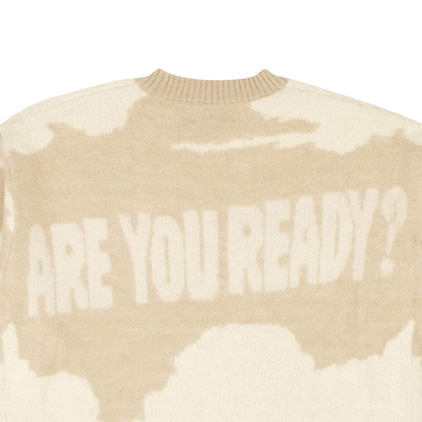 Who Decides War 250-500, channelenable-all, chicmi, couponcollection, gender-mens, main-clothing, mens-crewnecks, mens-shoes, size-l, size-xl, who-decides-war Beige Are You Ready Crewneck Sweater
