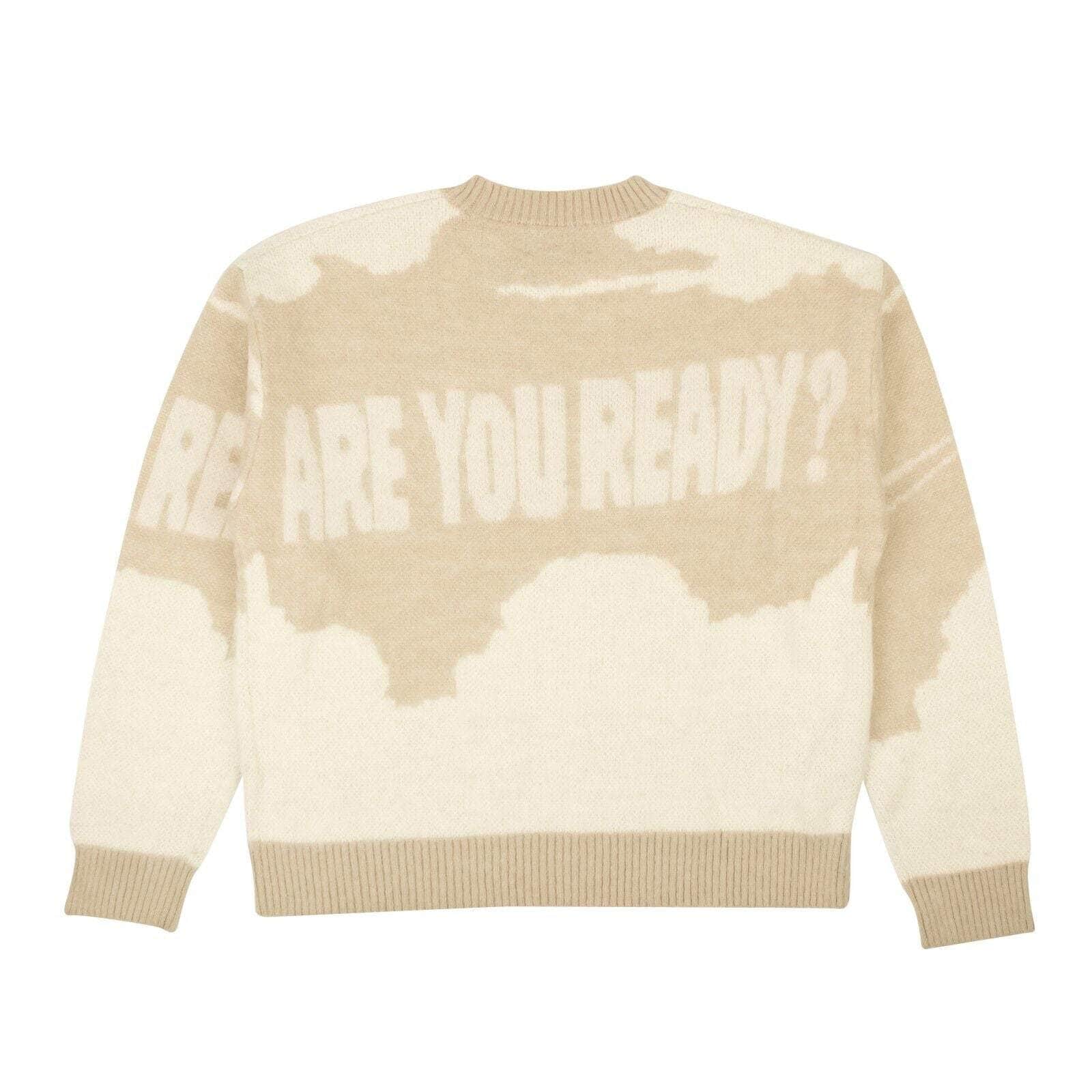 Who Decides War 250-500, channelenable-all, chicmi, couponcollection, gender-mens, main-clothing, mens-crewnecks, mens-shoes, size-l, size-xl, who-decides-war Beige Are You Ready Crewneck Sweater